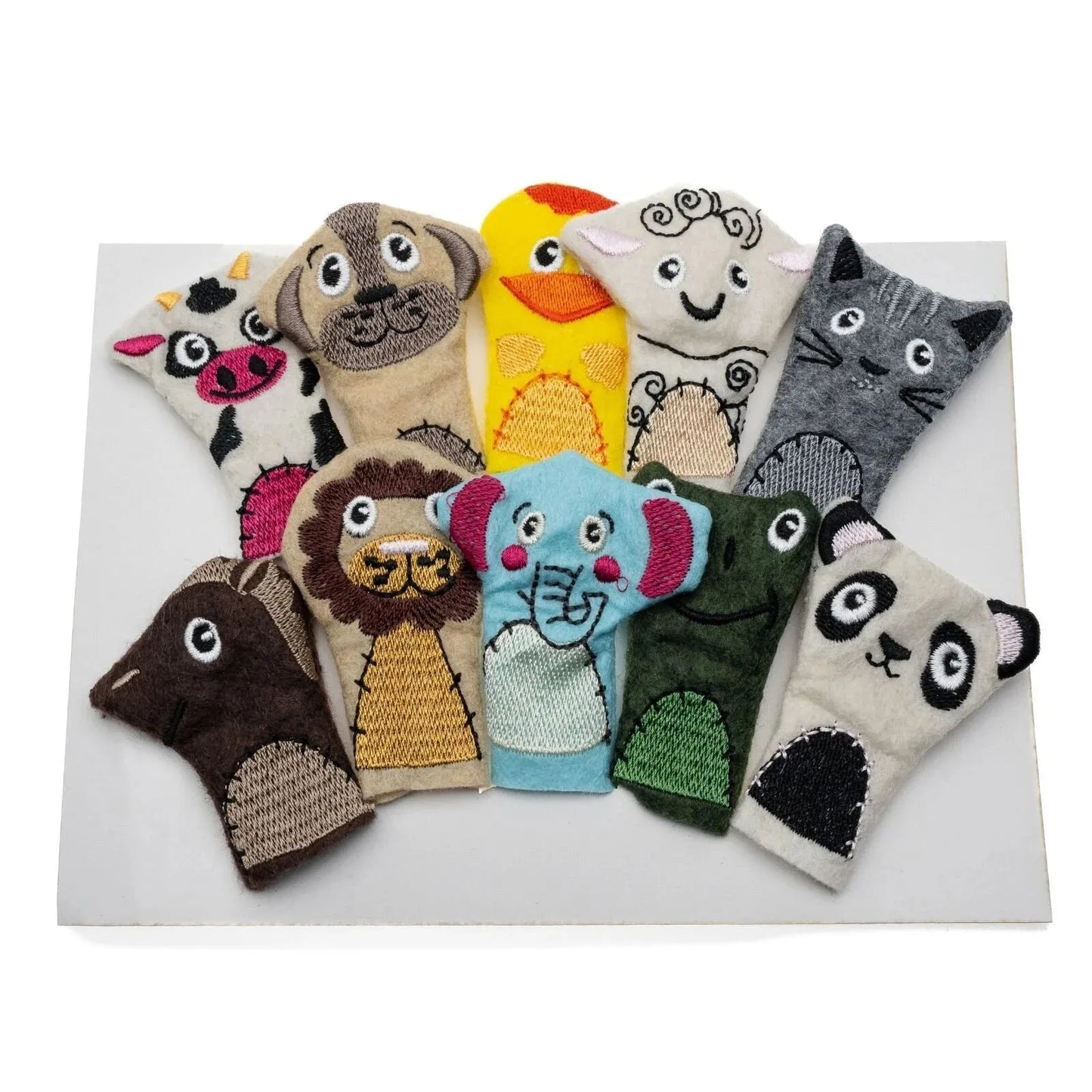 Finger Puppets - 10 Animals