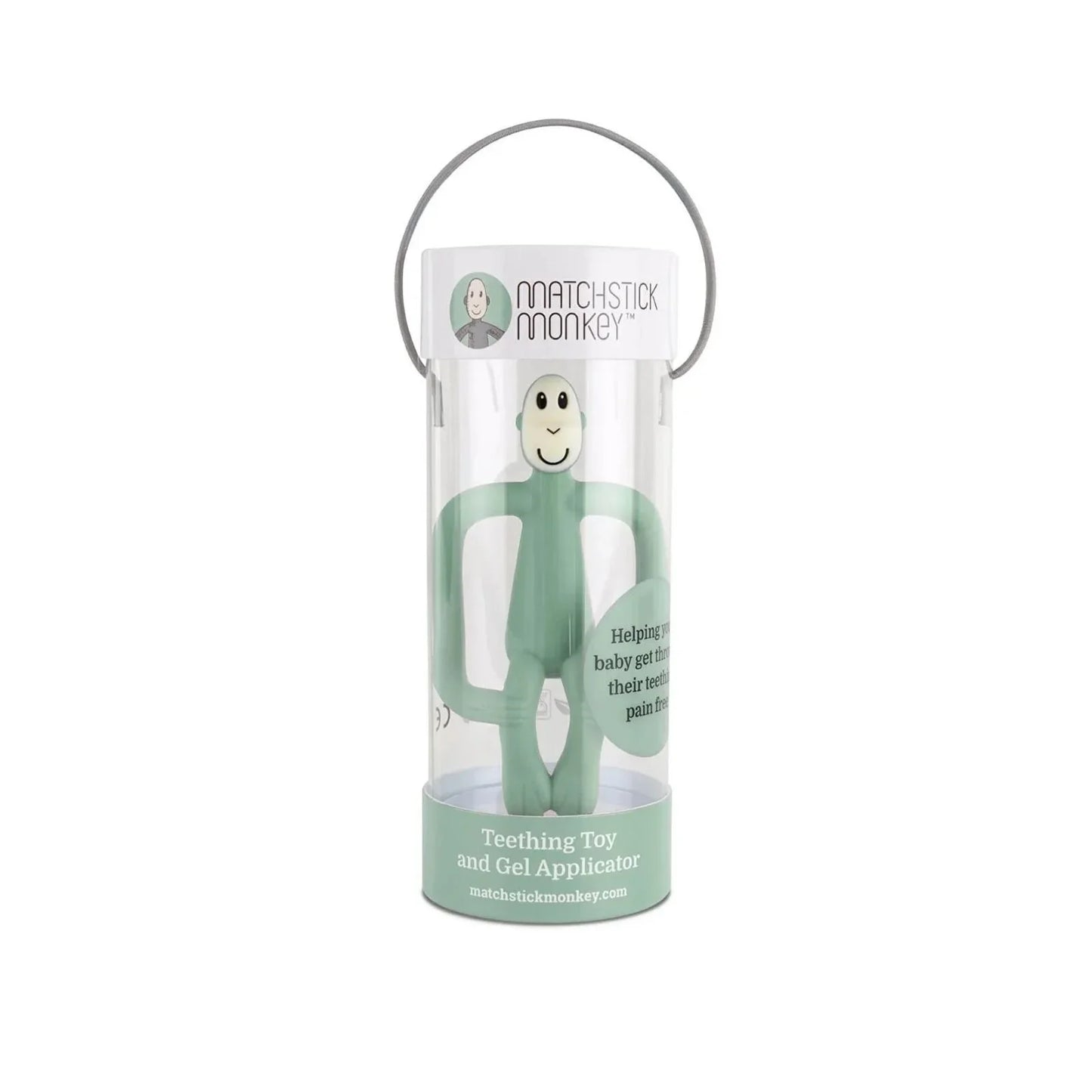 Matchstick Monkey Original Teething Toy - Mint Green