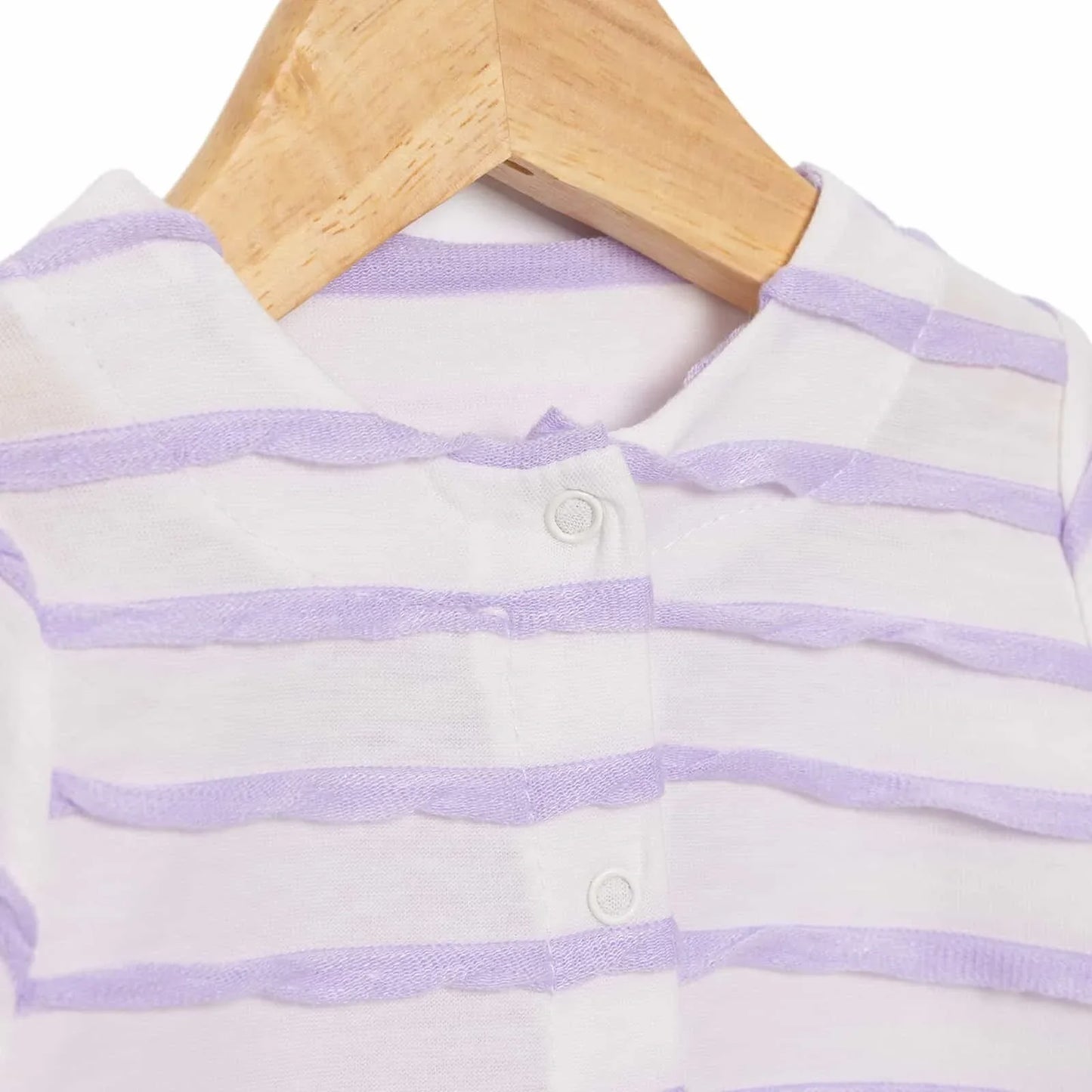 Bebbek Unisex Footed Jumpsuit - Purple