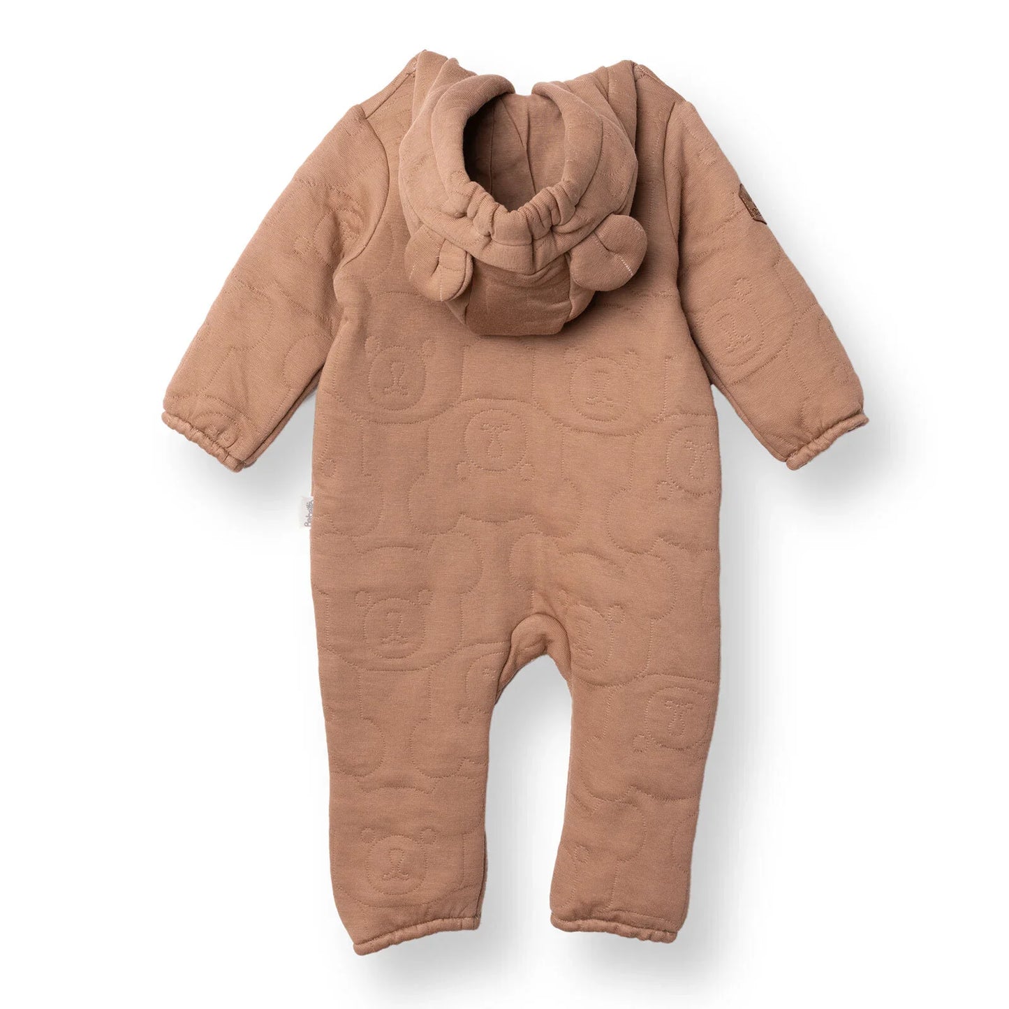 Bebetto Newborn Footless Jumpsuit - Brown