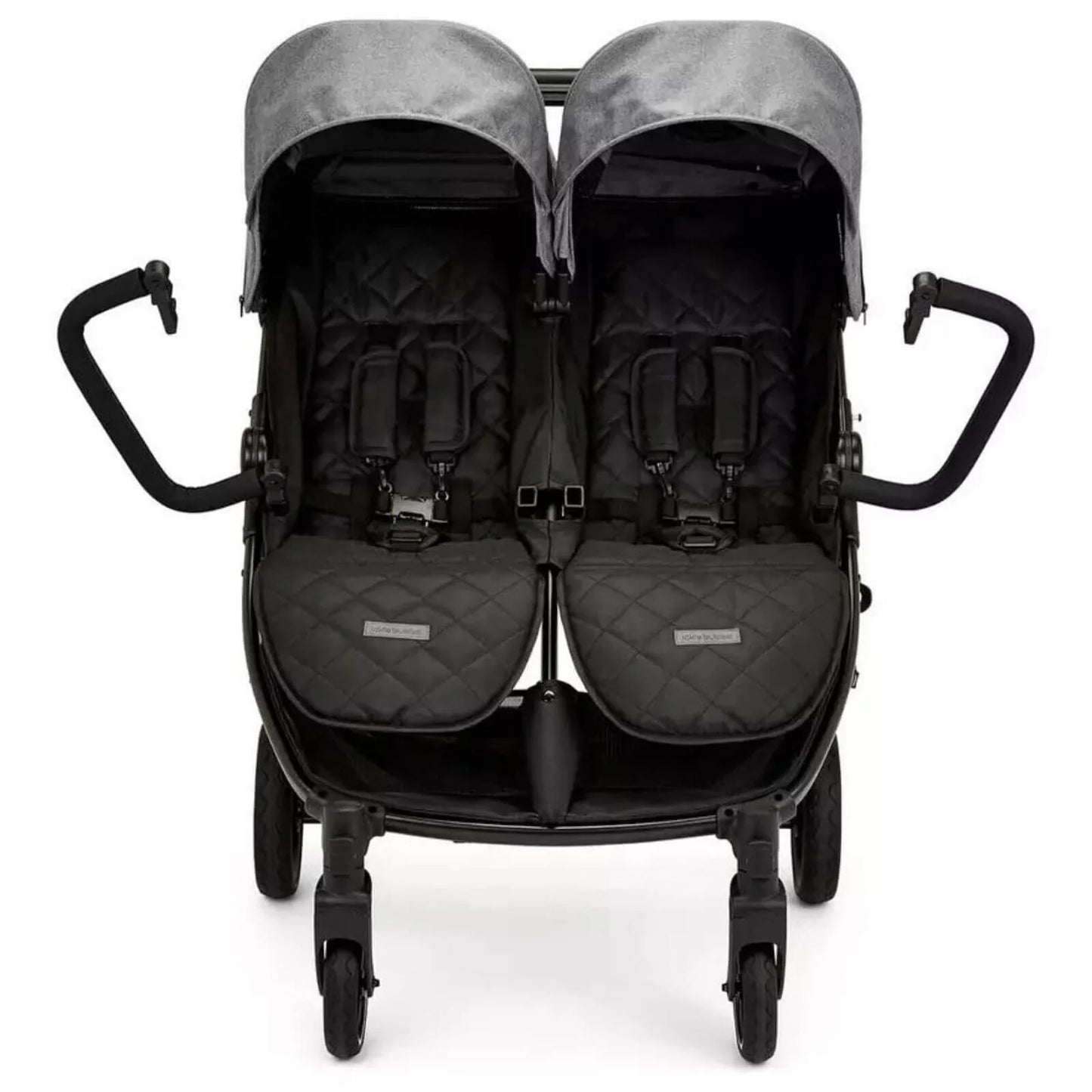 Ickle Bubba Venus Max Double Stroller - Space Grey