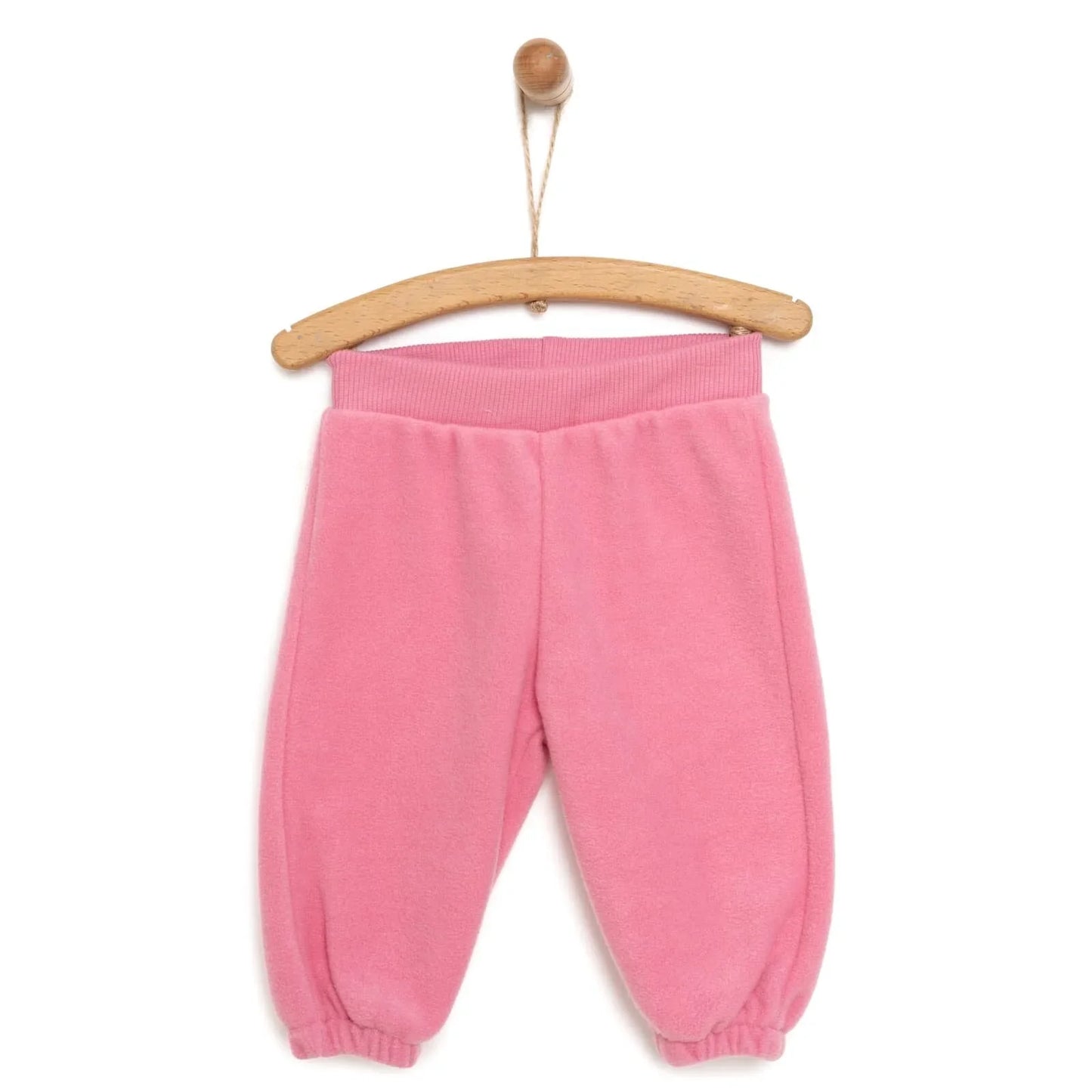 HelloBaby Basic Fleece Pants - Pink