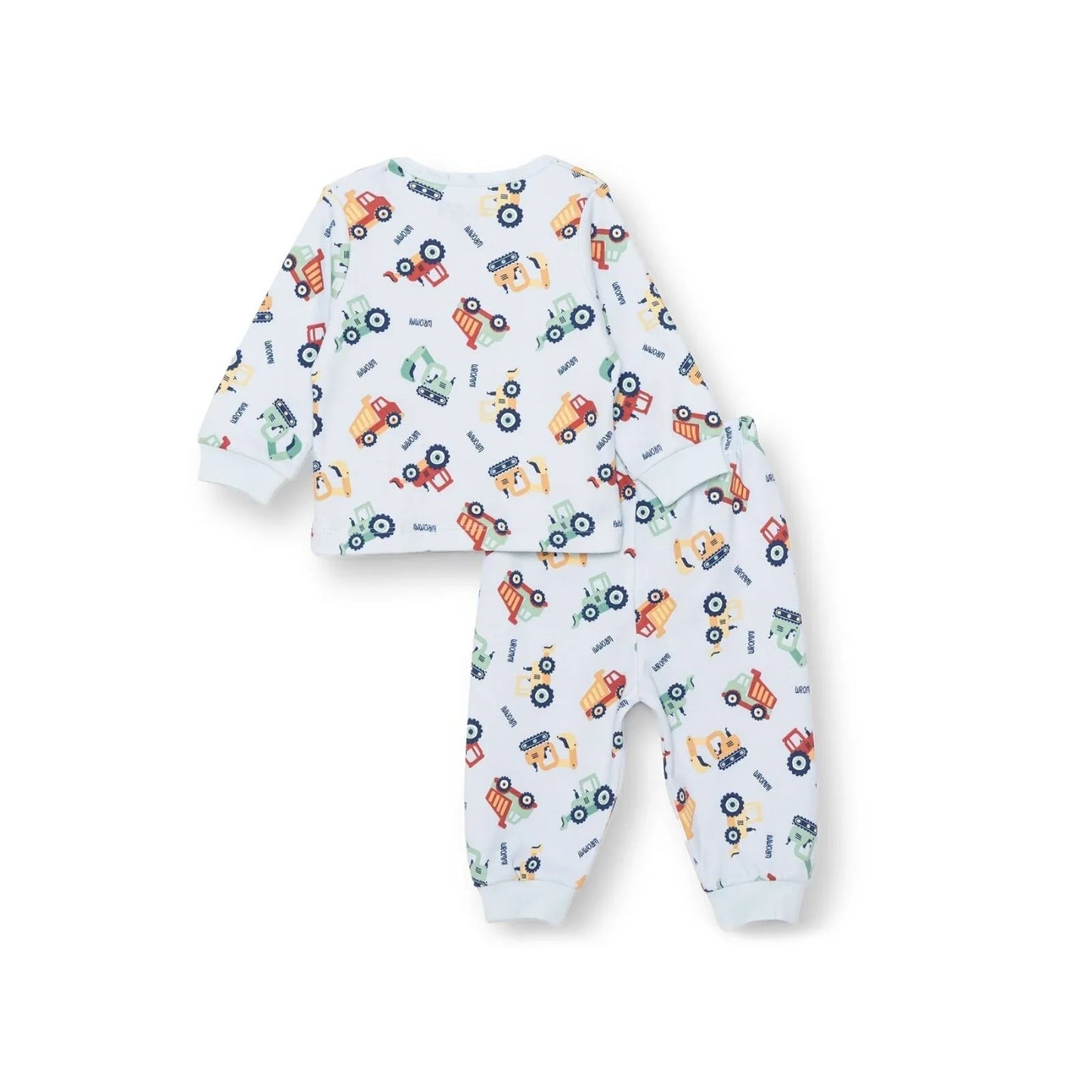 HelloBaby Christmas Baby Boy Long Sleeve Pyjamas Set - Blue