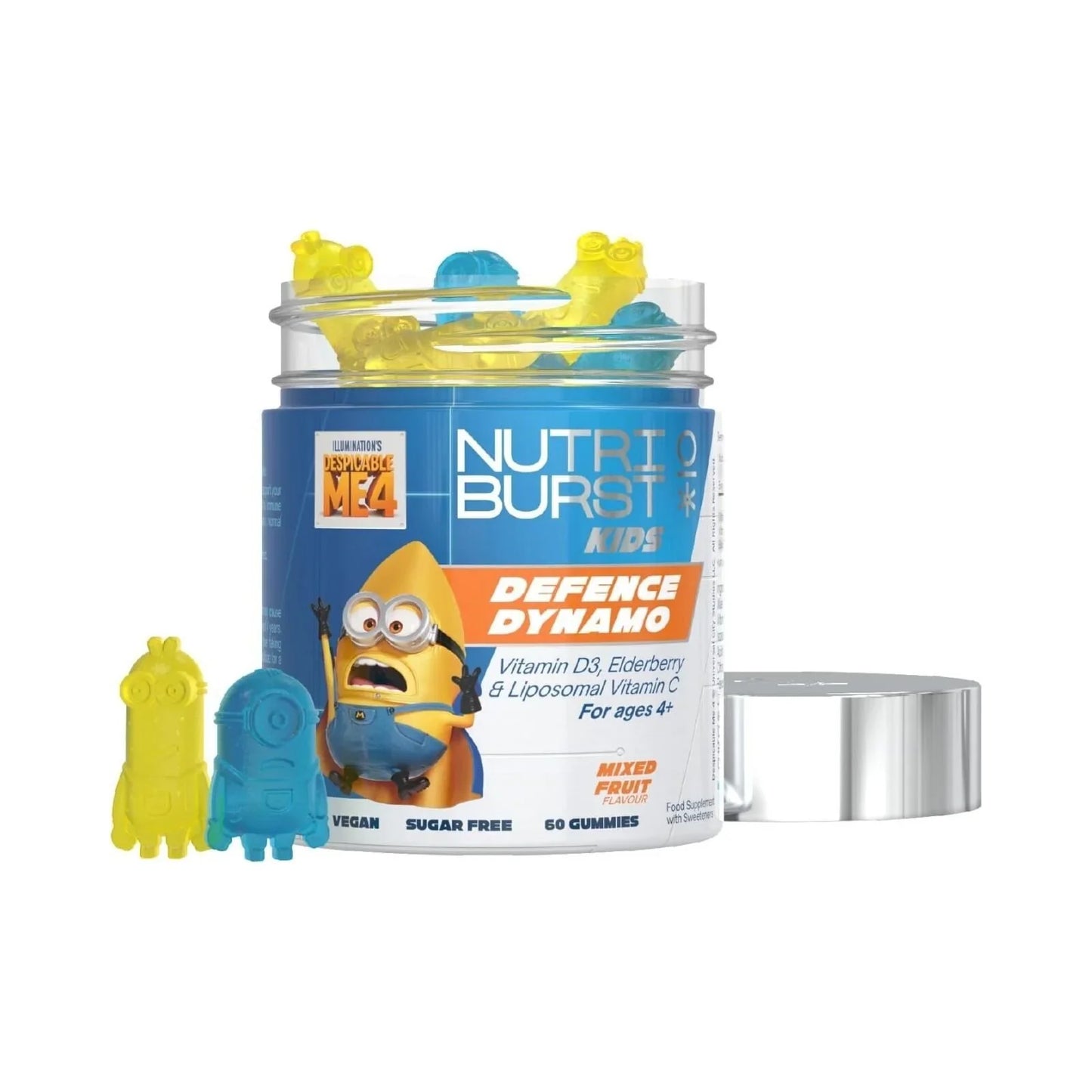 Nutriburst Minions Defence Dynamo Vitamins 4+ years 60 pcs