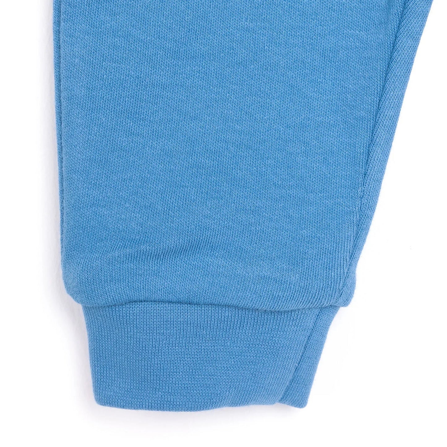 HelloBaby Basic Boy Bear Printed Jogging - Sax Blue