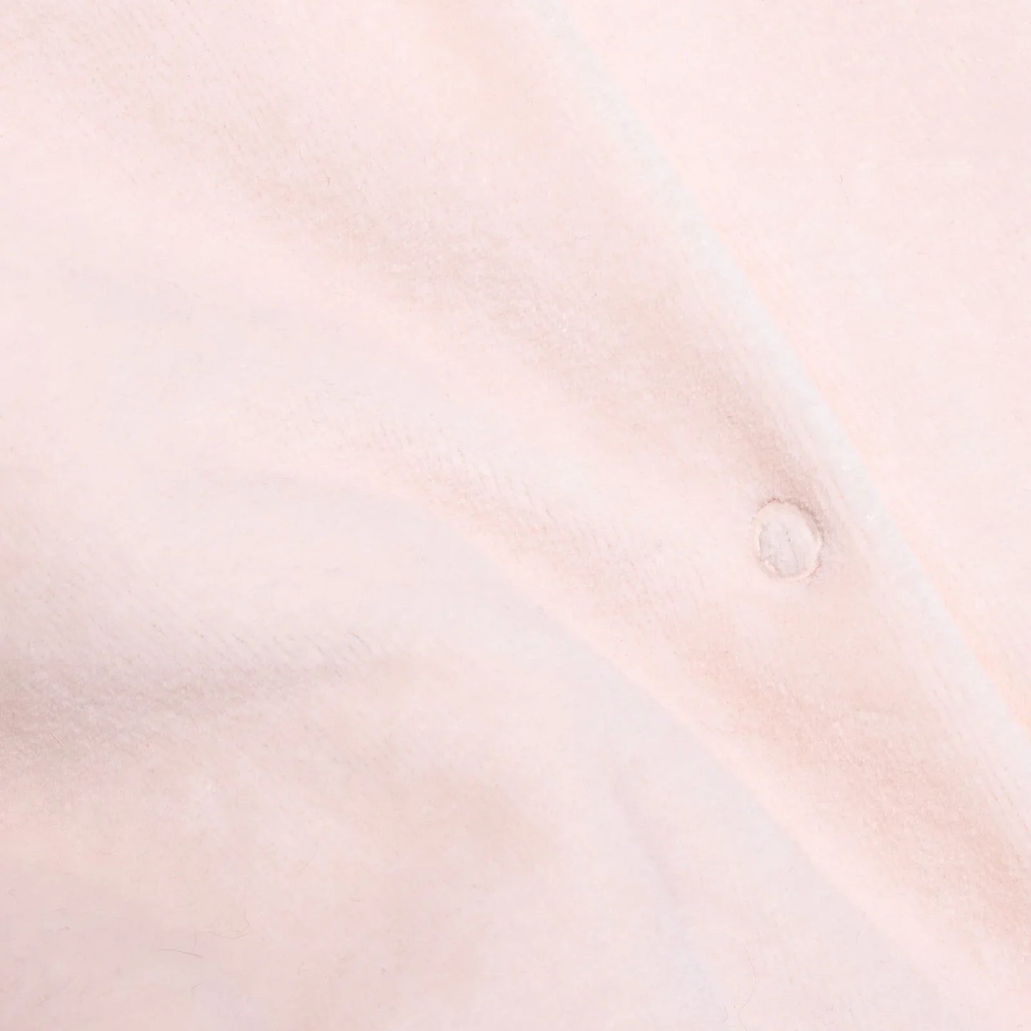 HelloBaby Newborn Unisex Embroidered Velvet Jumpsuit - Light Pink