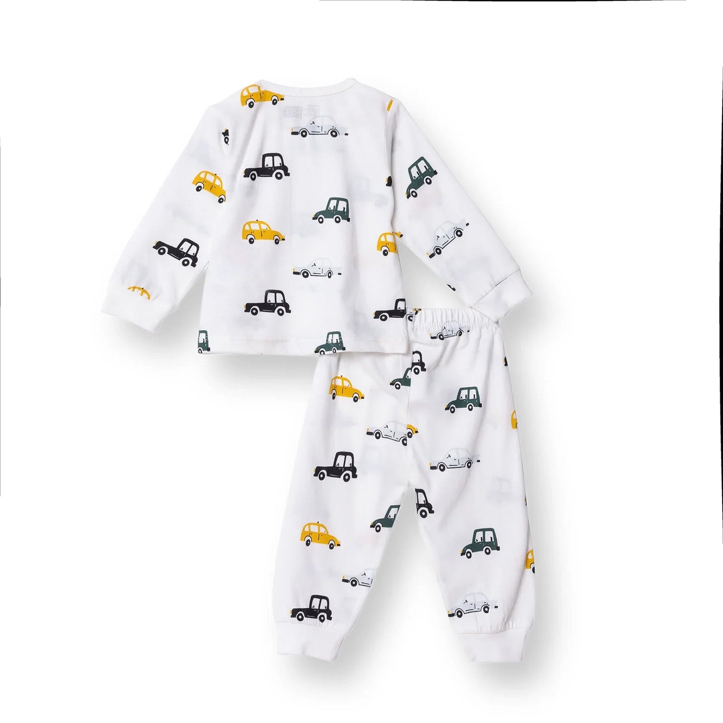 HelloBaby Long Sleeve Pyjamas Set - Ecru