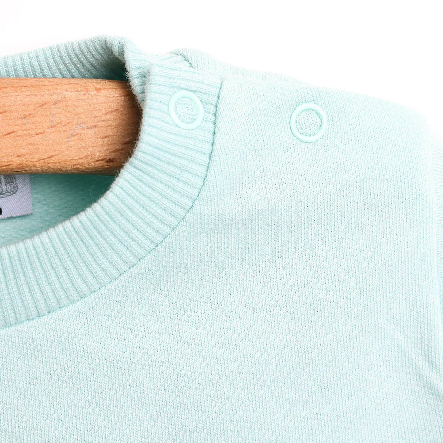 HelloBaby Baby Girl Basic Mint Sweatshirt - Multicolour