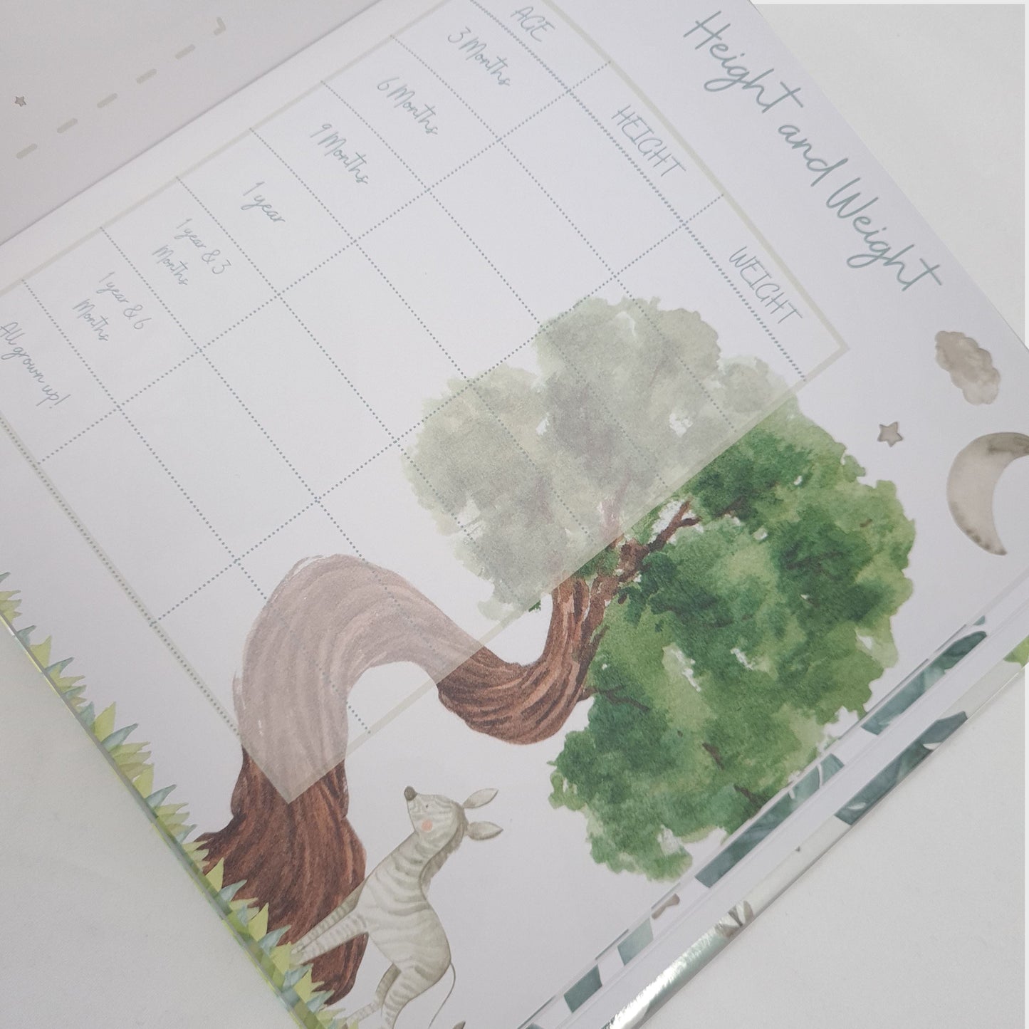 Baby Memory Book - Baby's First Year - First Year Milestone - Neutral Baby Book - Baby Shower Gift