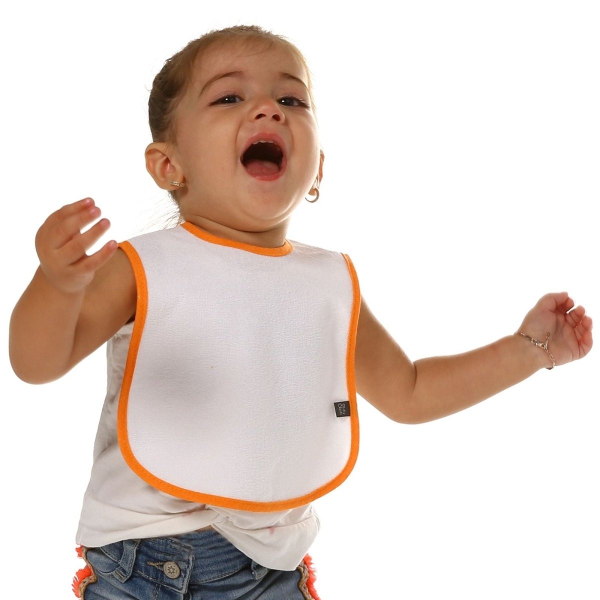 baby me Fluid Proof Baby Feeding Bib Pack of 5 - mezetto