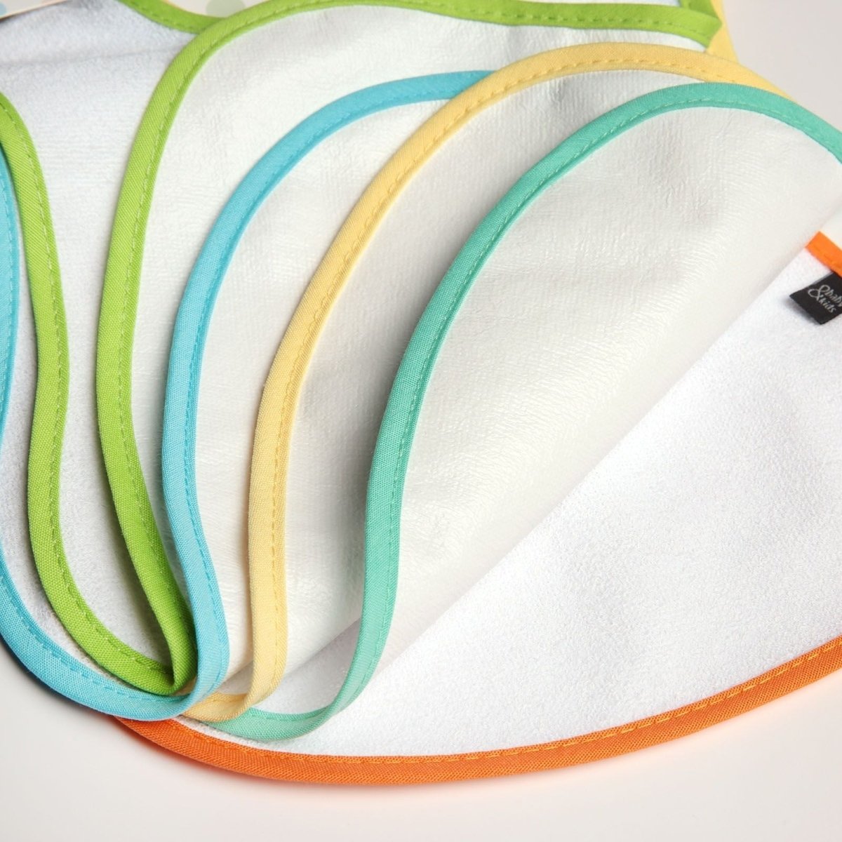 baby me Fluid Proof Baby Feeding Bib Pack of 5 - mezetto