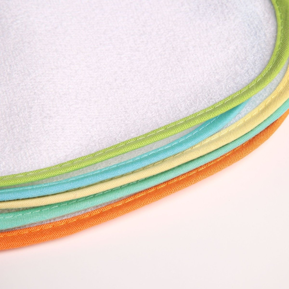 baby me Fluid Proof Baby Feeding Bib Pack of 5 - mezetto