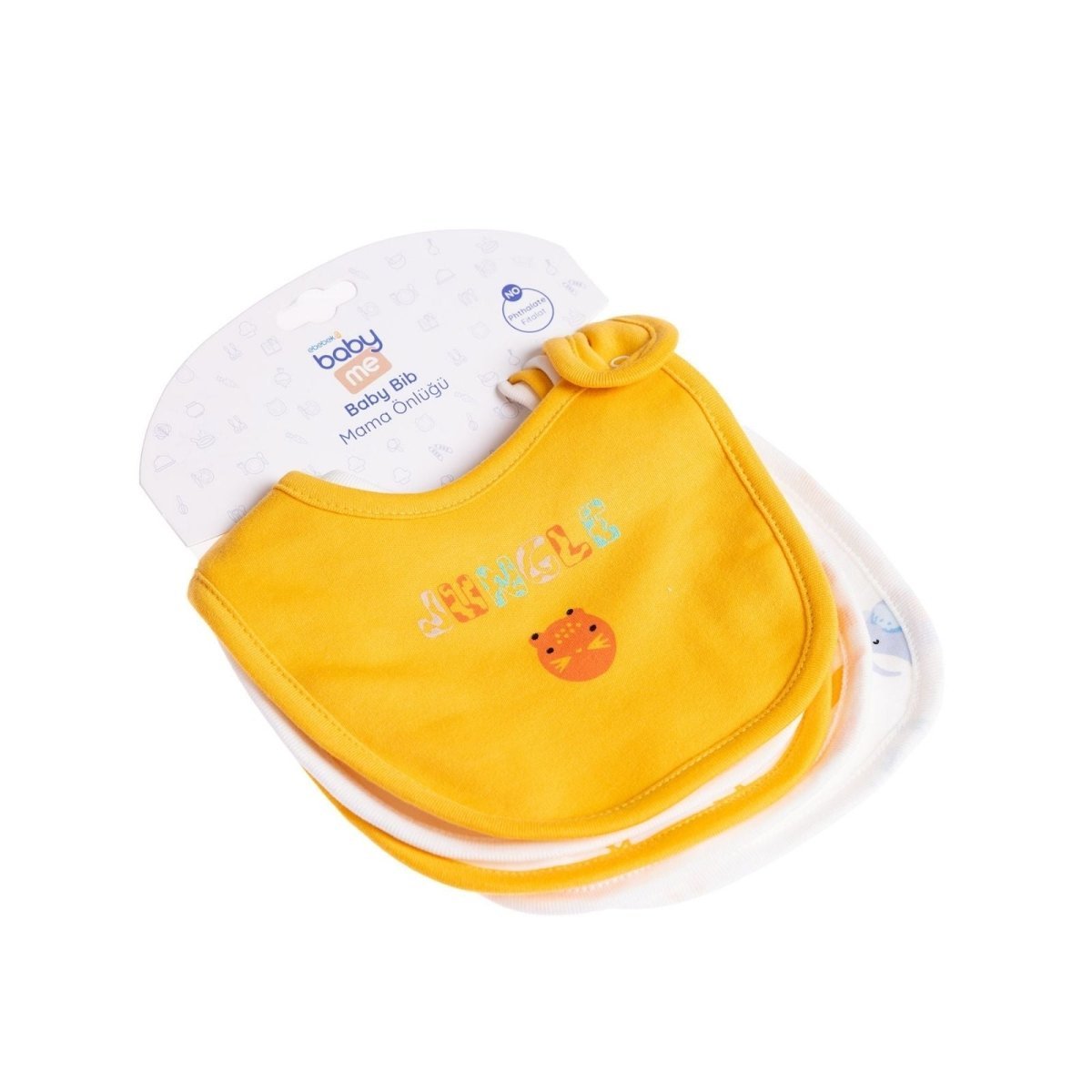 baby me Jungle Baby Bib Pack of 5 - mezetto
