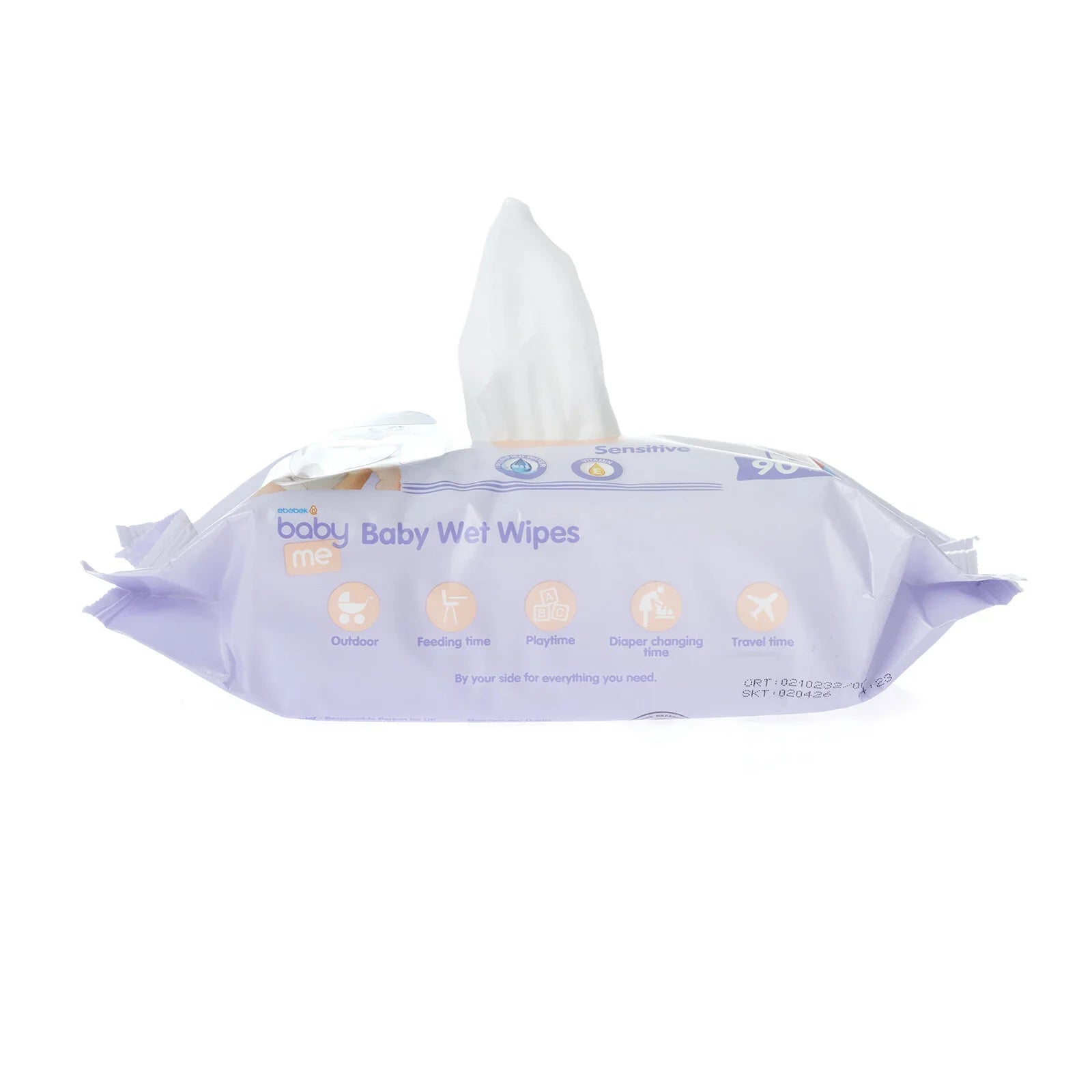 baby me Sensitive Wipes 3x90 pcs - mezetto