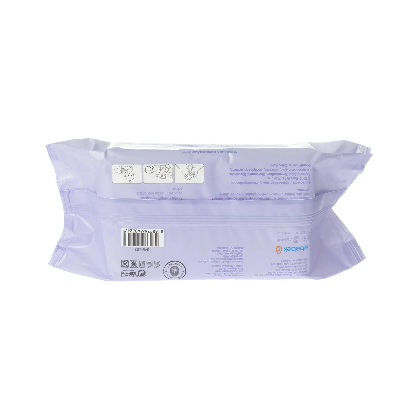 baby me Sensitive Wipes 3x90 pcs - mezetto