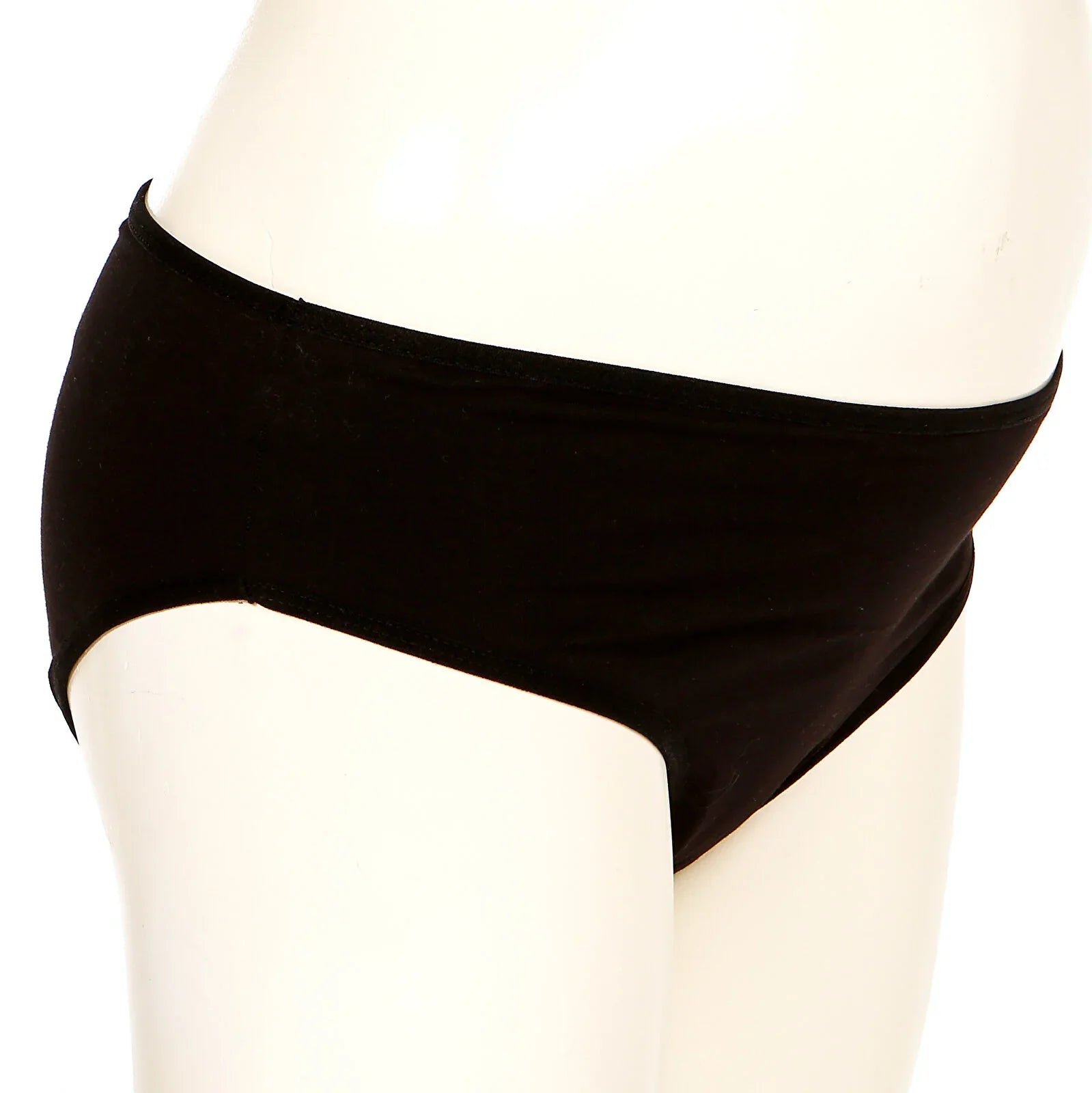 baby mom High Leg Briefs - Black - mezetto