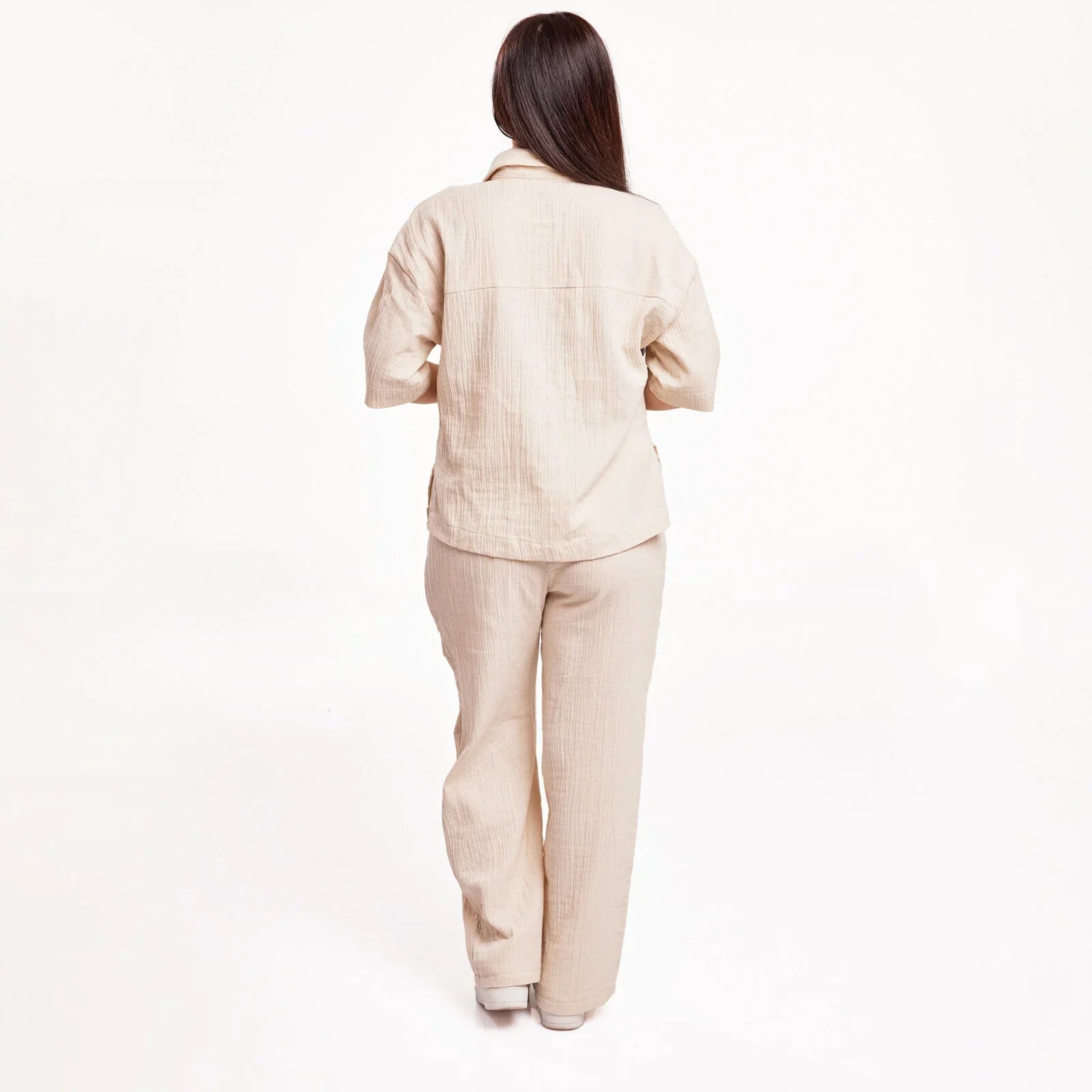 baby mom Maternity Tshirt - Beige - mezetto