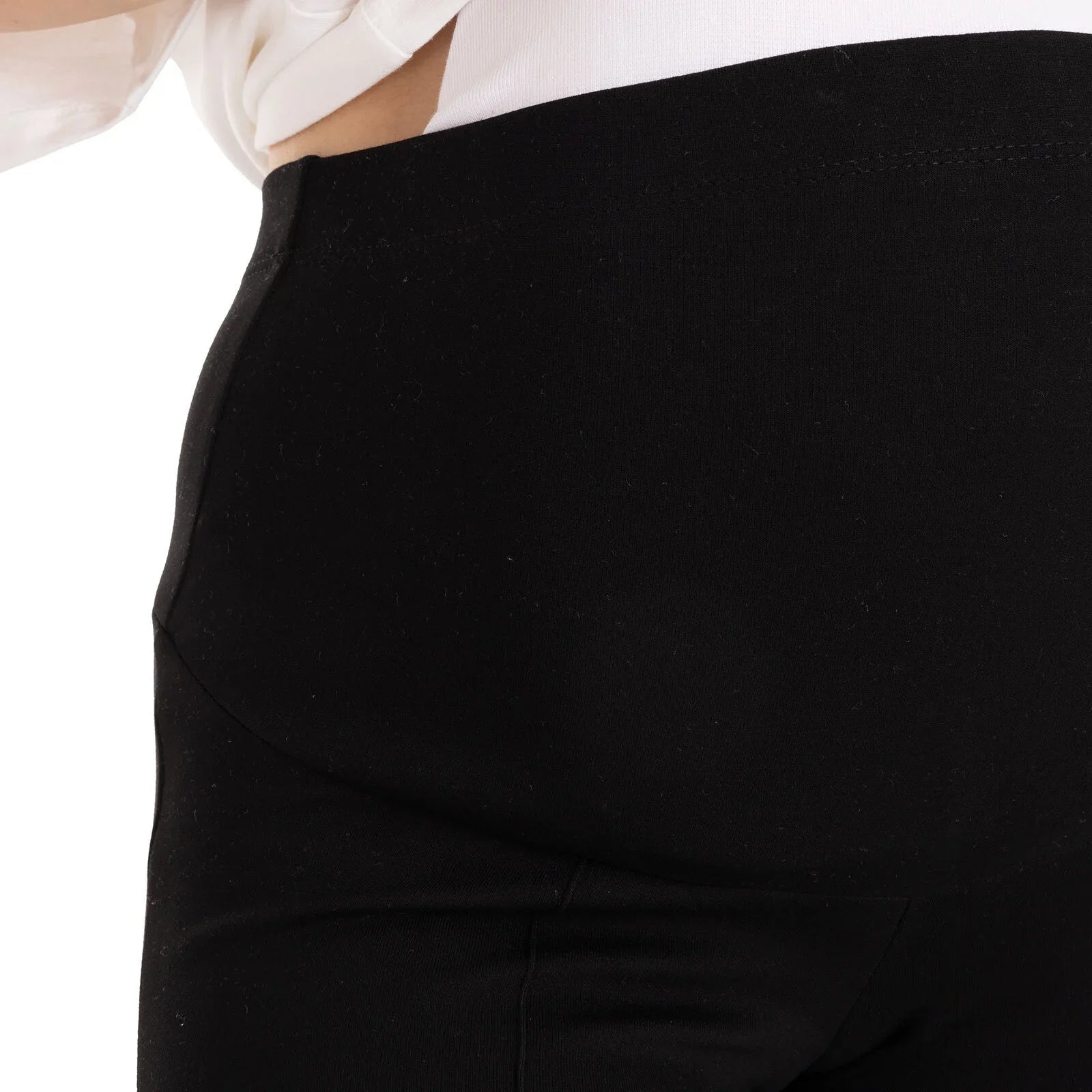 baby mom Mom Maternity Leggings - Black - mezetto