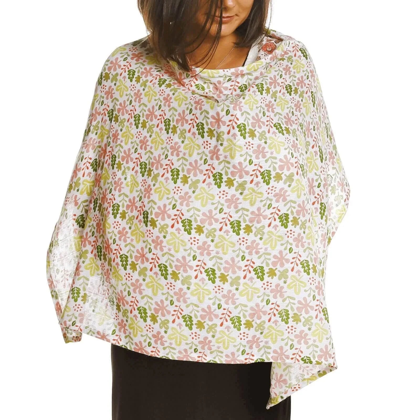 baby mom Muslin Cotton Nursing Cover - mezetto