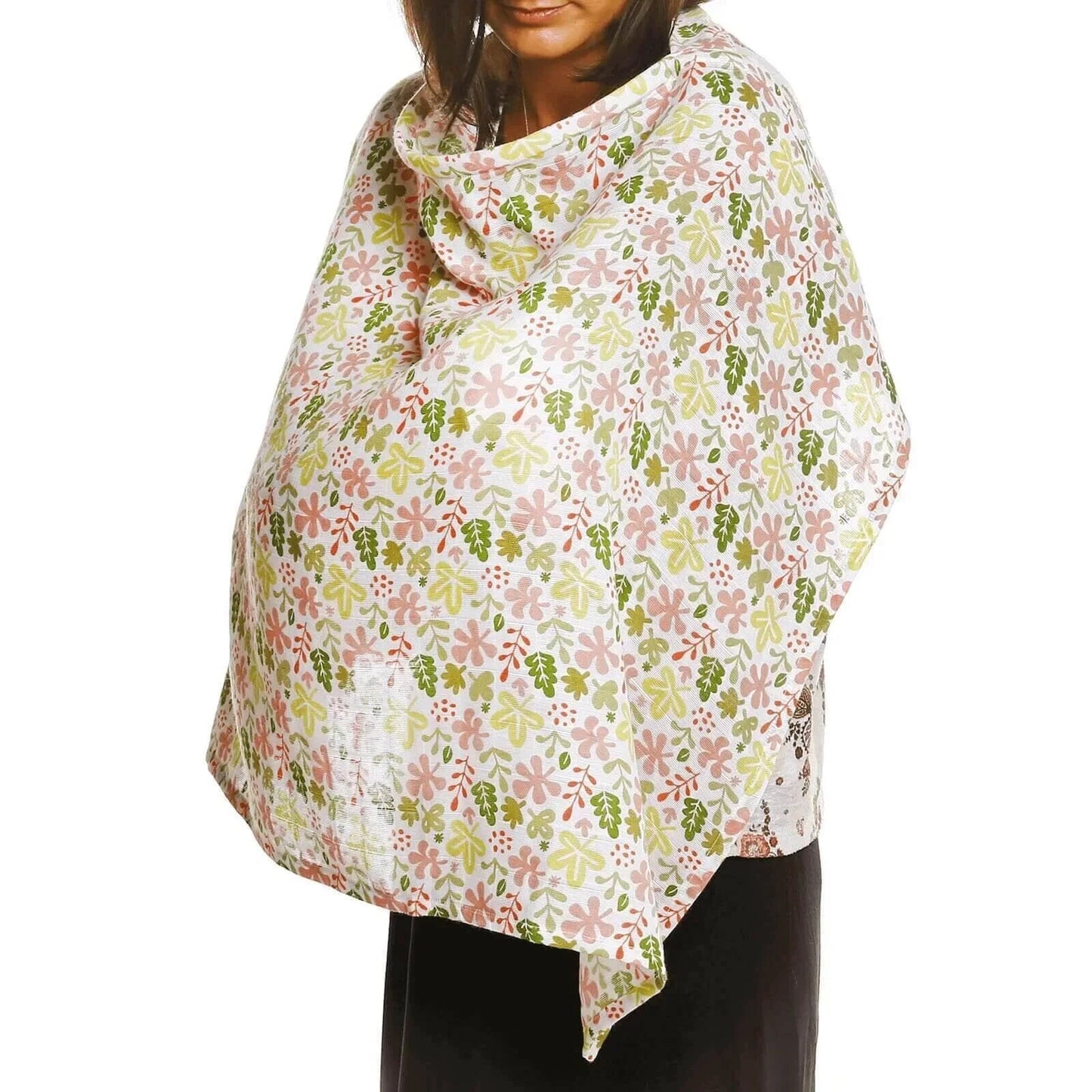 baby mom Muslin Cotton Nursing Cover - mezetto