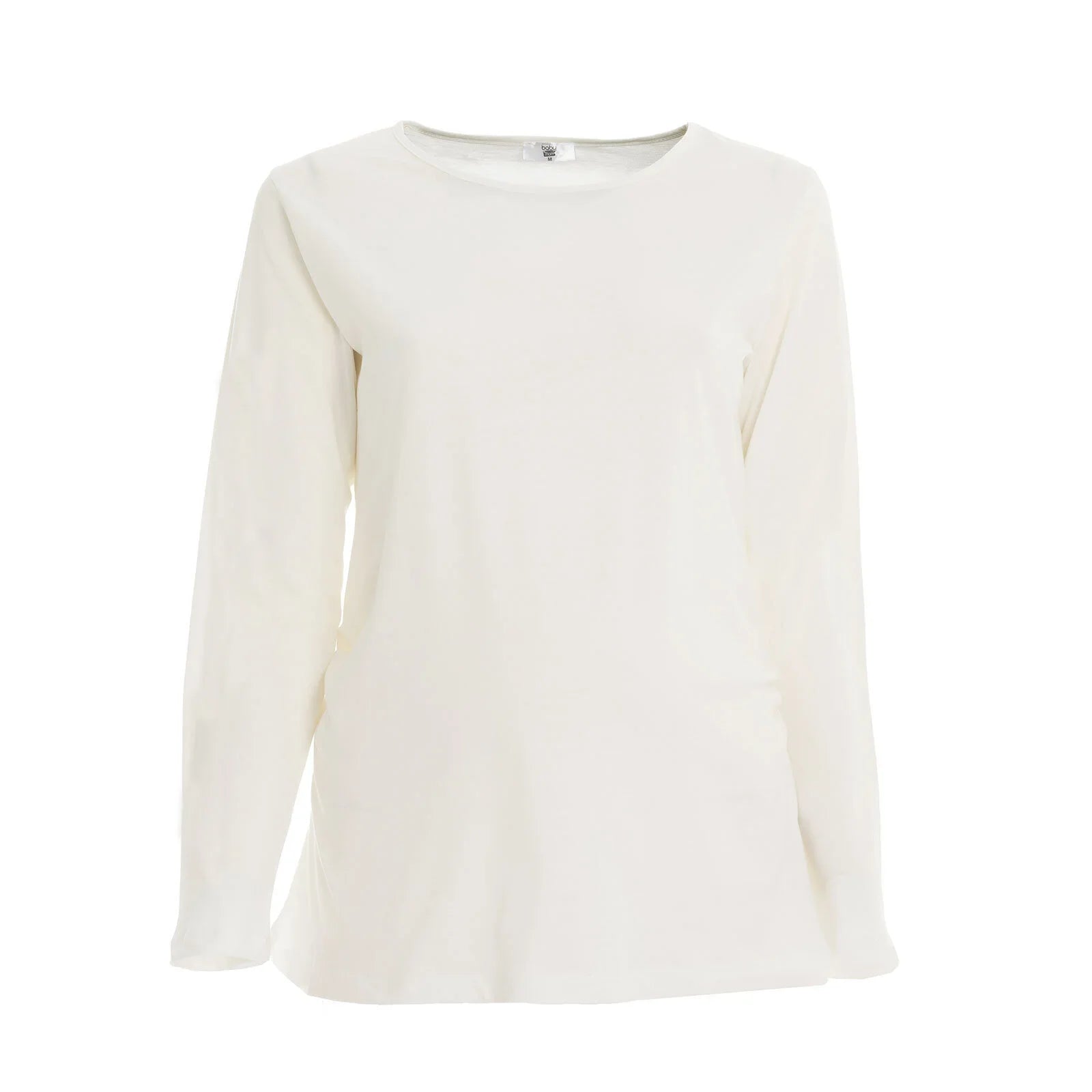 baby mom Short Sleeve Maternity Tshirt - White - mezetto