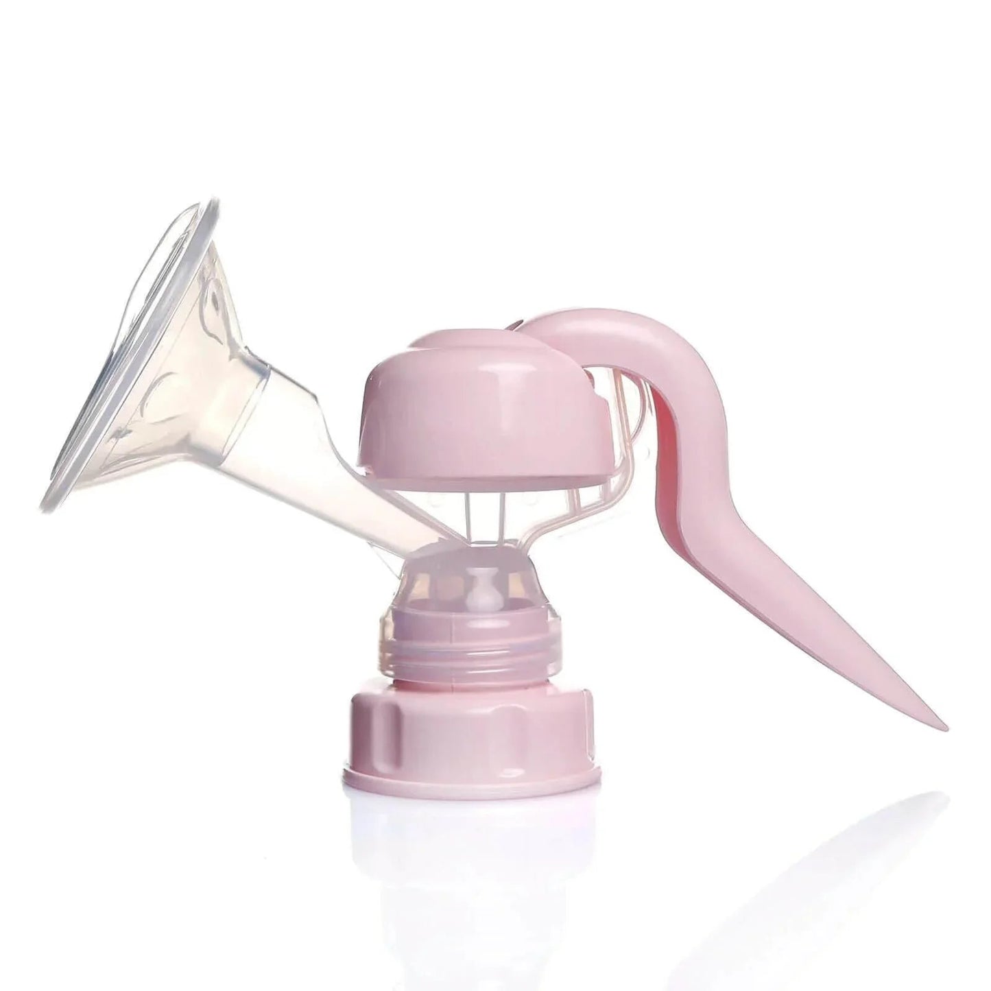 baby mom Single Manual Breast Pump - Pink - mezetto