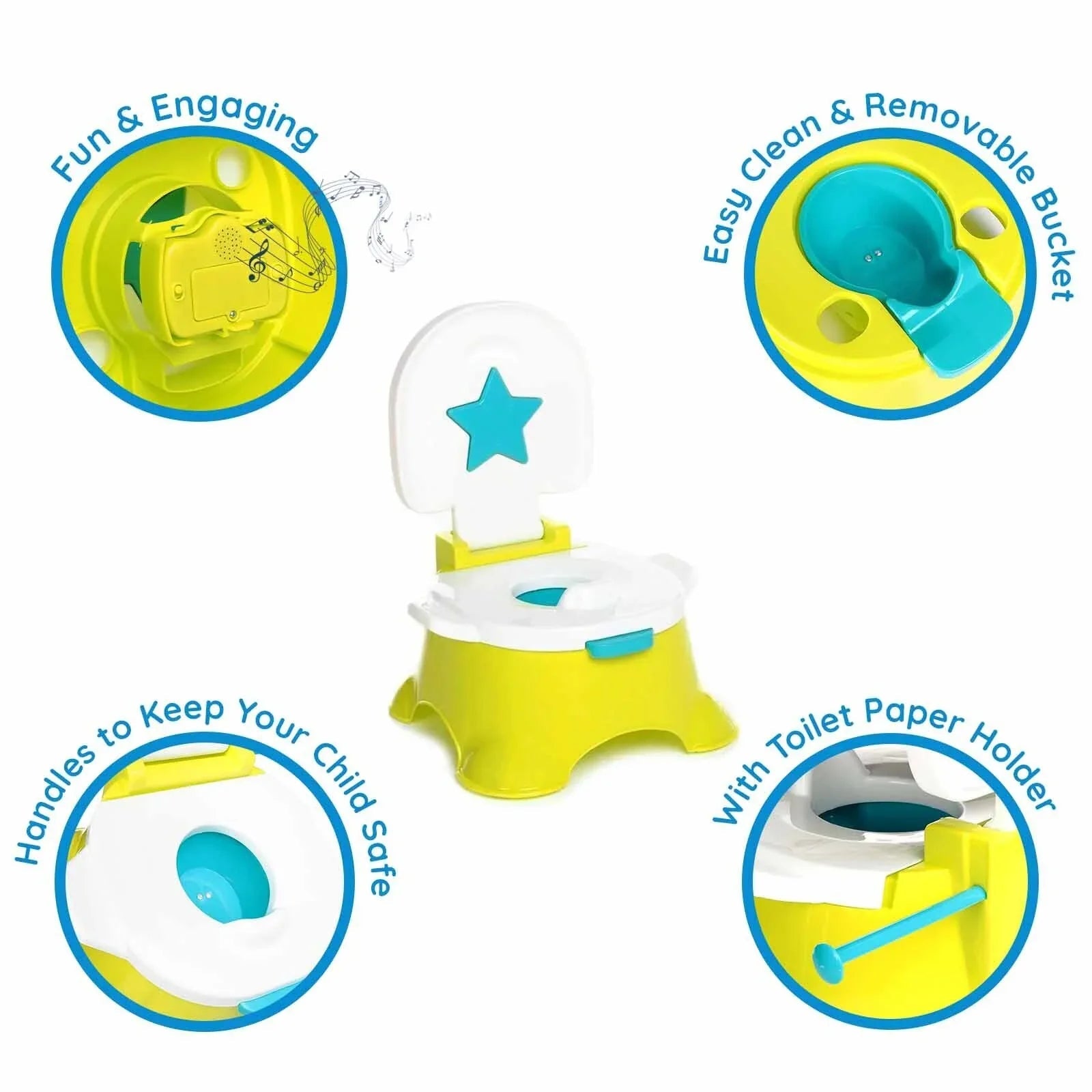 baby plus 3 - in - 1 Potty & Step Stool - mezetto