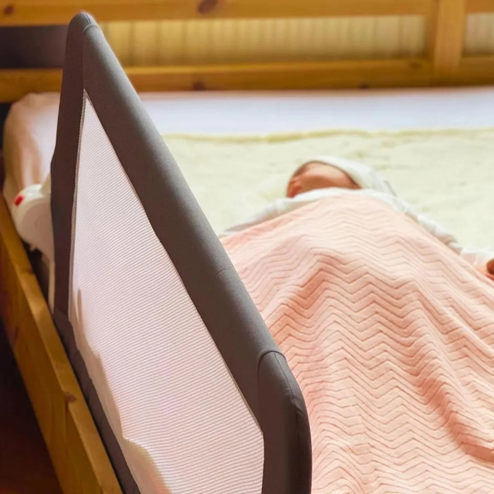 baby plus Bed Rail 120cm - Grey - mezetto