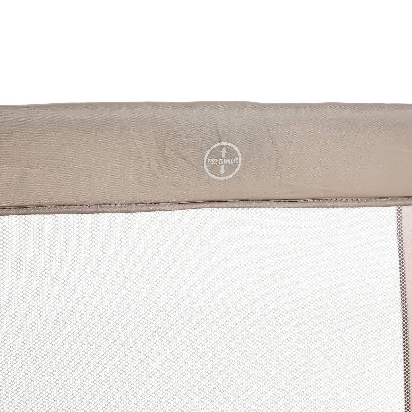 baby plus Eco Travel Cot - Khaki - mezetto