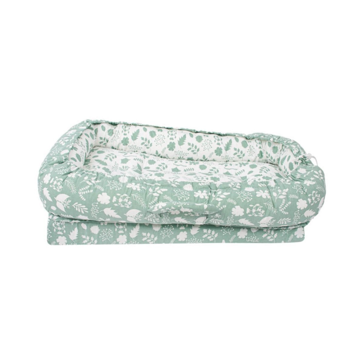 baby plus Mother Side Baby Reflux Bed - Green - mezetto