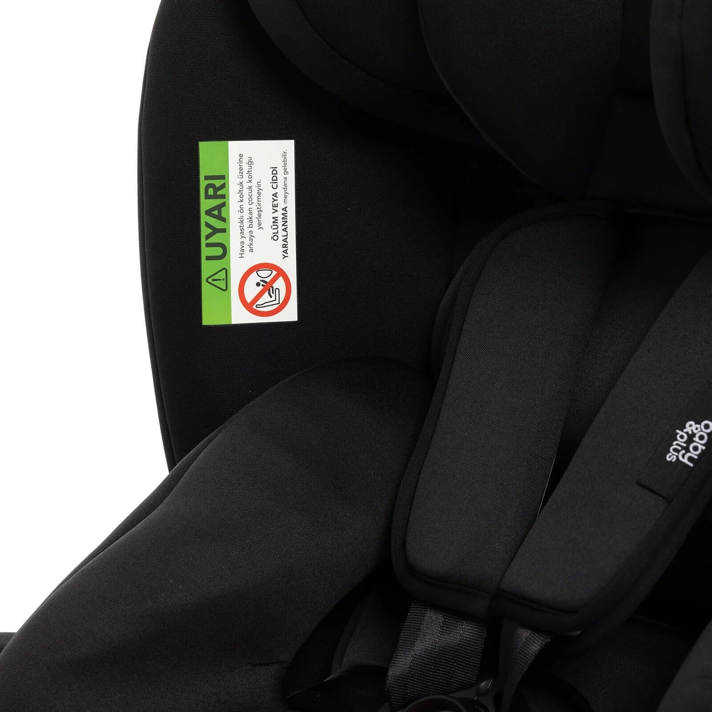 baby plus Orbitfix Group 0/1 Baby Car Seat - Black - mezetto