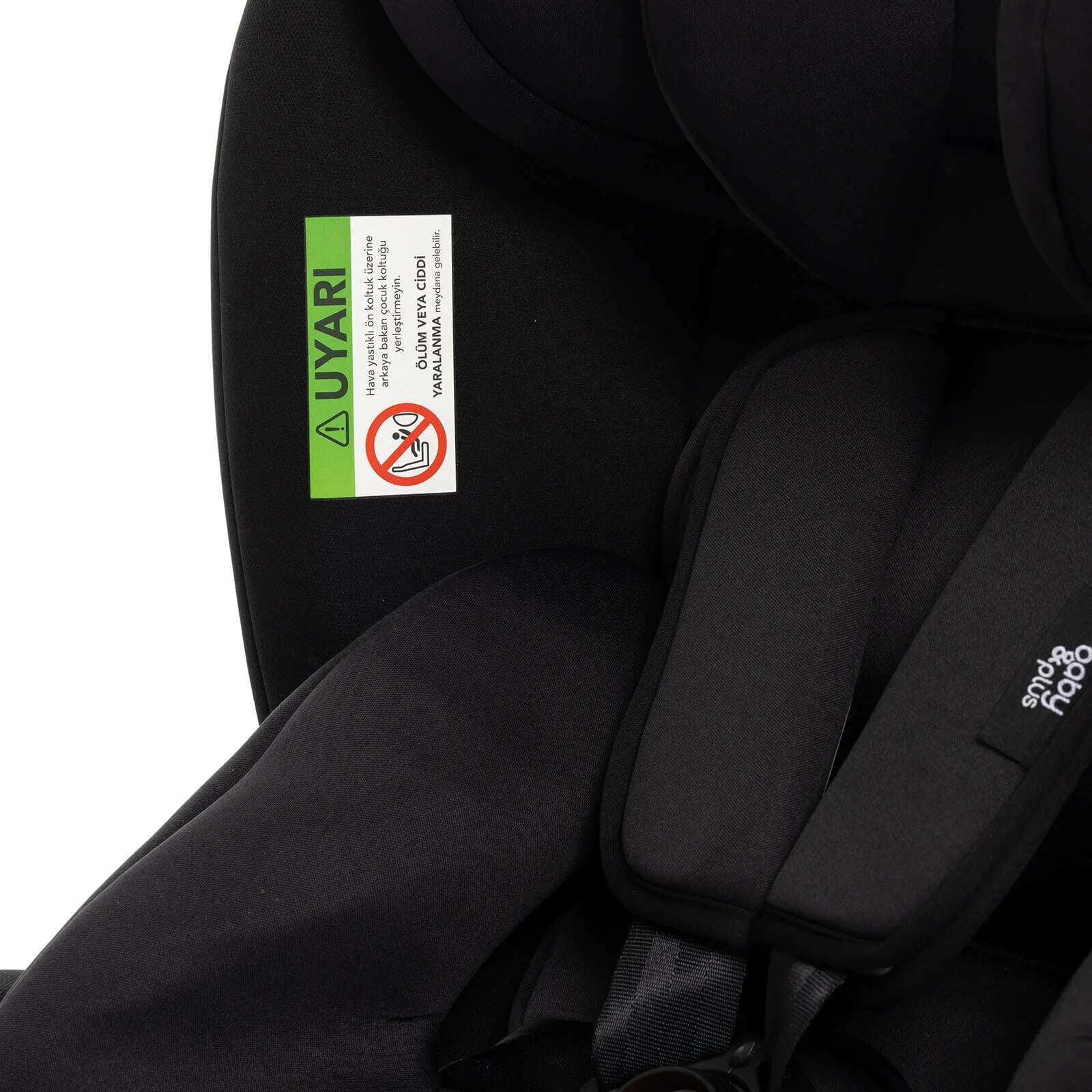 baby plus Orbitfix Group 0/1 Baby Car Seat - Black - mezetto