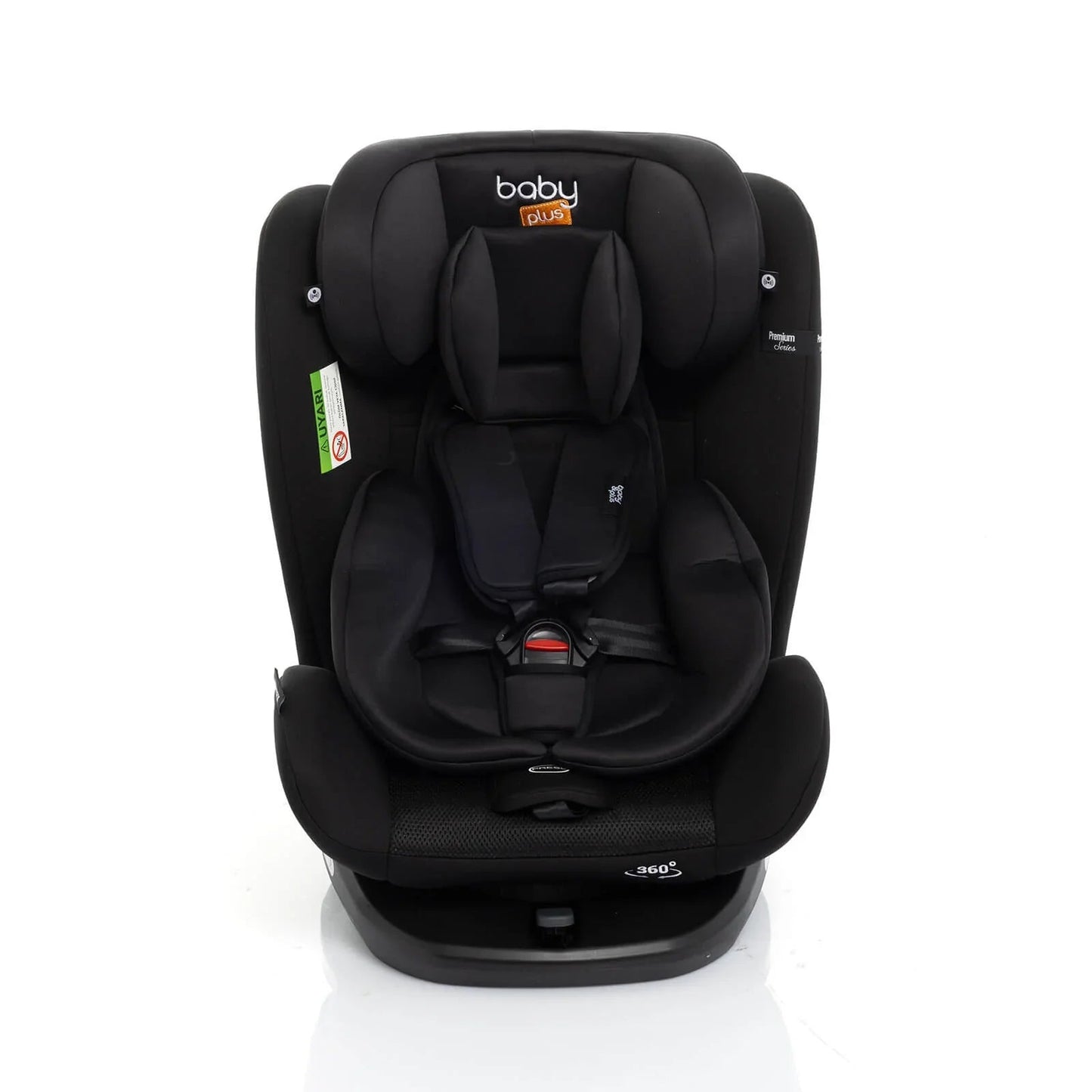 baby plus Orbitfix Group 0/1 Baby Car Seat - Black - mezetto