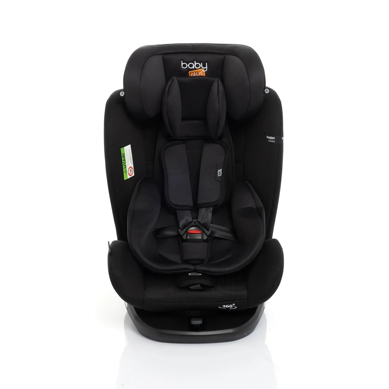 baby plus Orbitfix Group 0/1 Baby Car Seat - Black - mezetto
