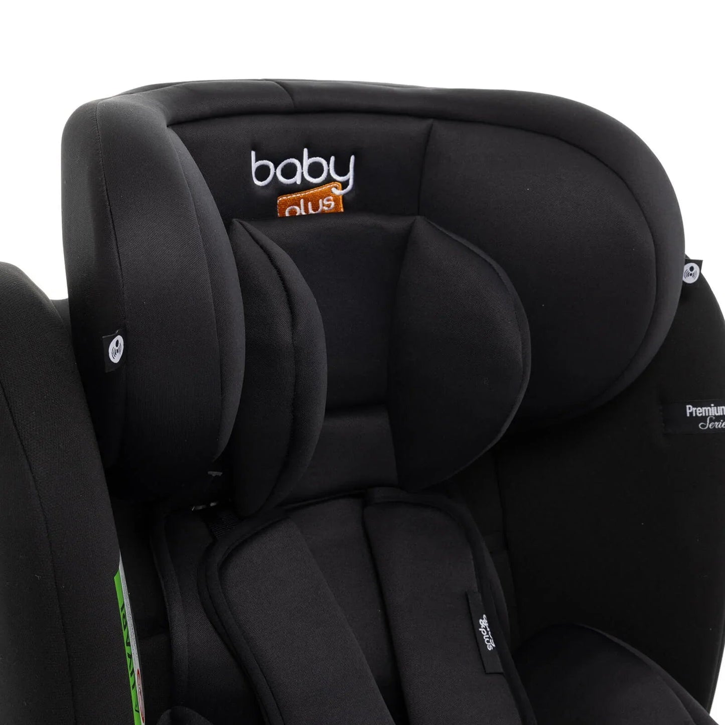baby plus Orbitfix Group 0/1 Baby Car Seat - Black - mezetto