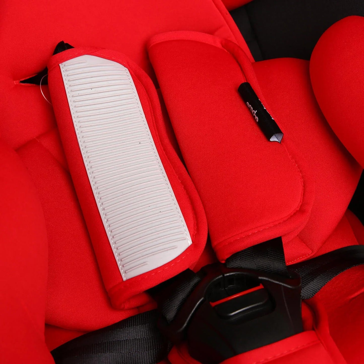 baby plus Orbitfix Group 0/1 Baby Car Seat - Black Red - mezetto