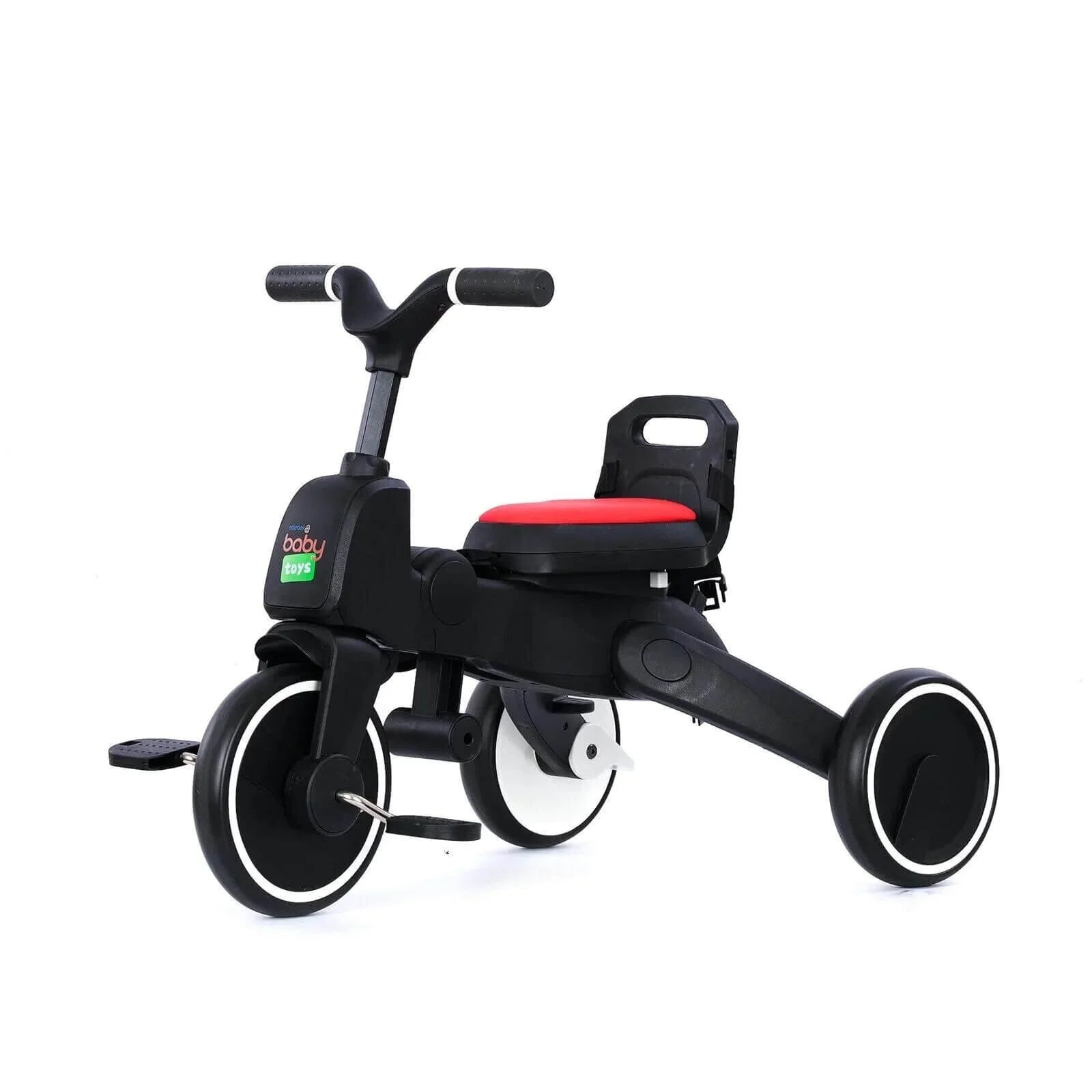 baby toys 3 in 1 Panda Foldable Trike Tricycles - mezetto