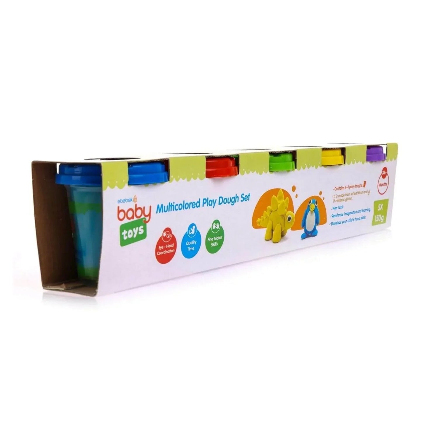 baby toys Baby 4+1 Playing Dough Toys - mezetto