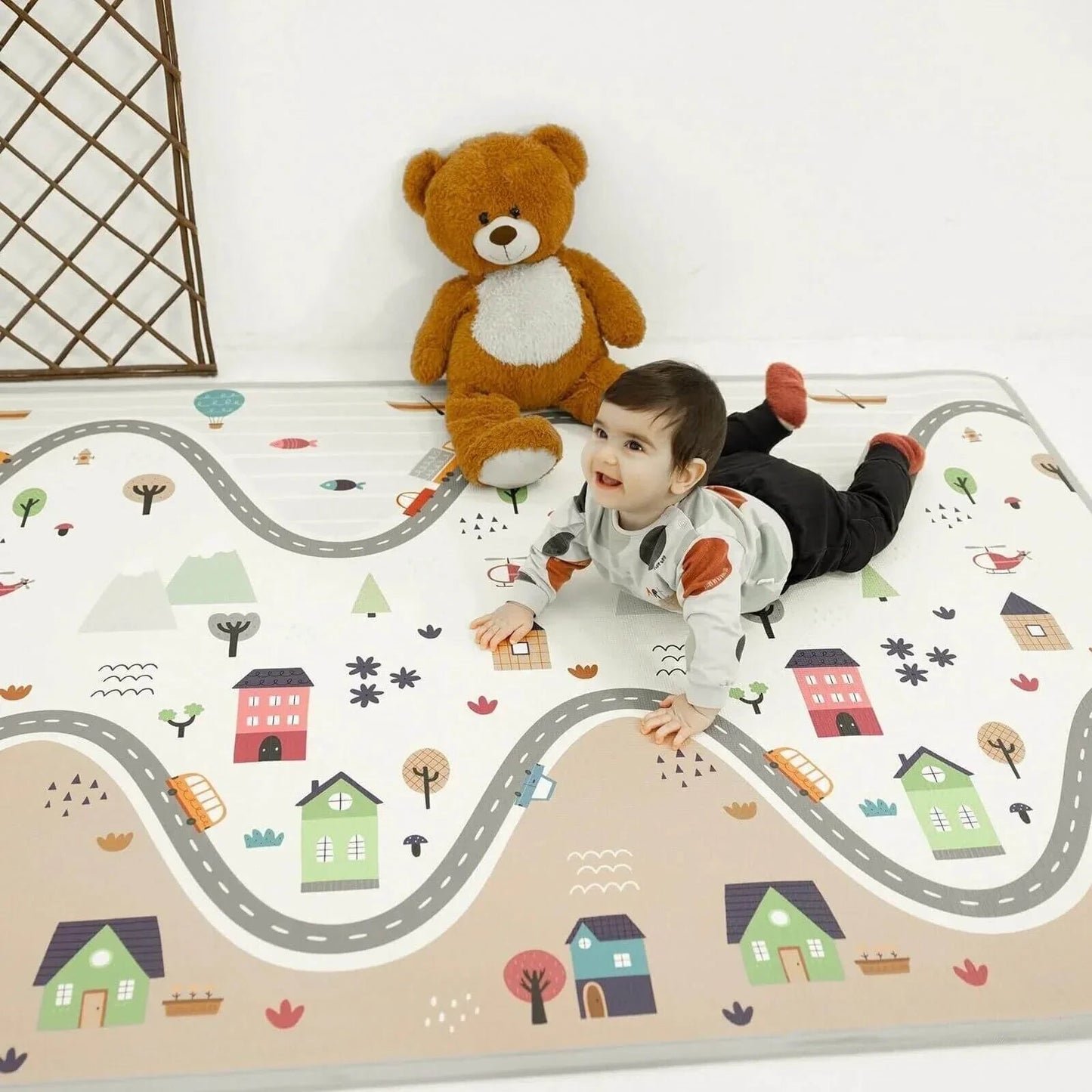 baby toys Foldable City Playmat - mezetto