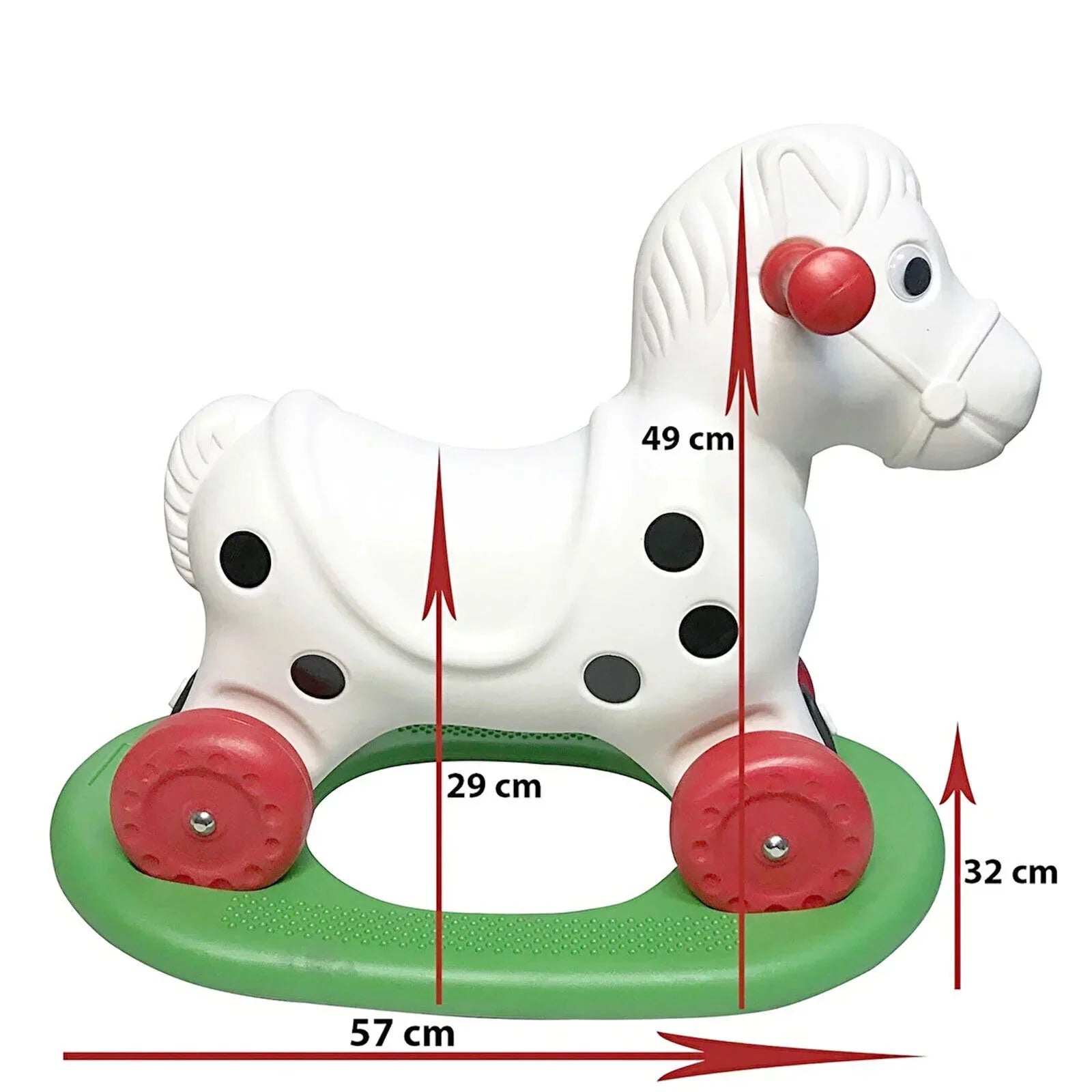 baby toys Rocking Horse with Wheels - mezetto