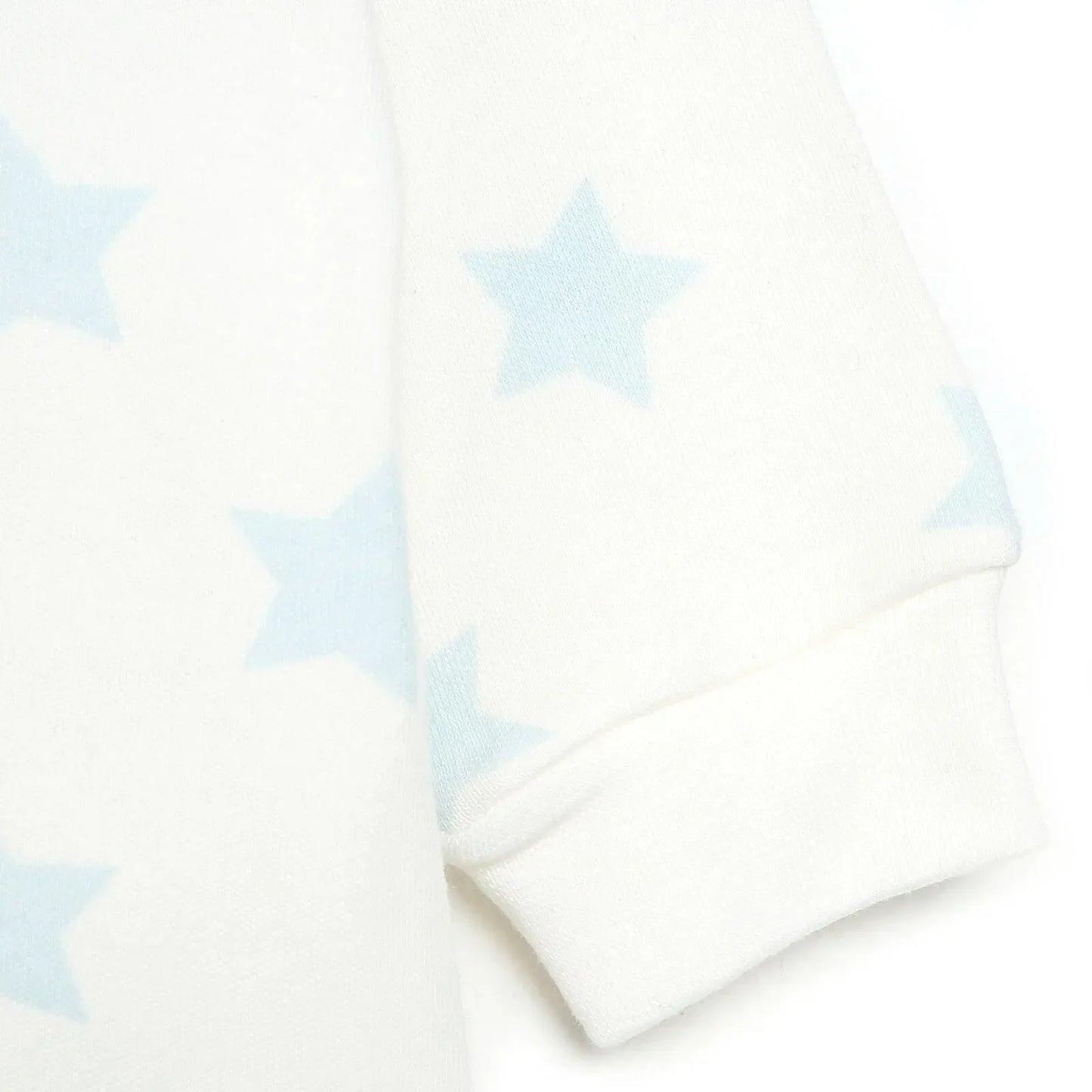 HelloBaby Newborn Baby Boy Footed Jumpsuit - Ecru