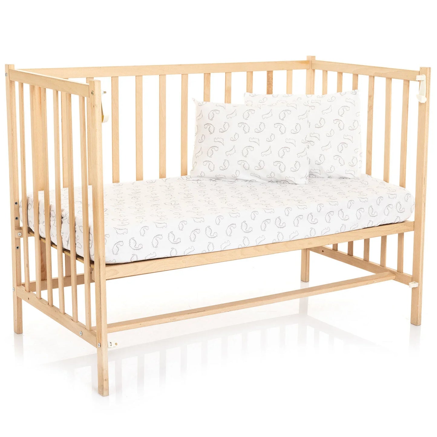 Little Dreams Boy Baby Crib Sheet - Grey