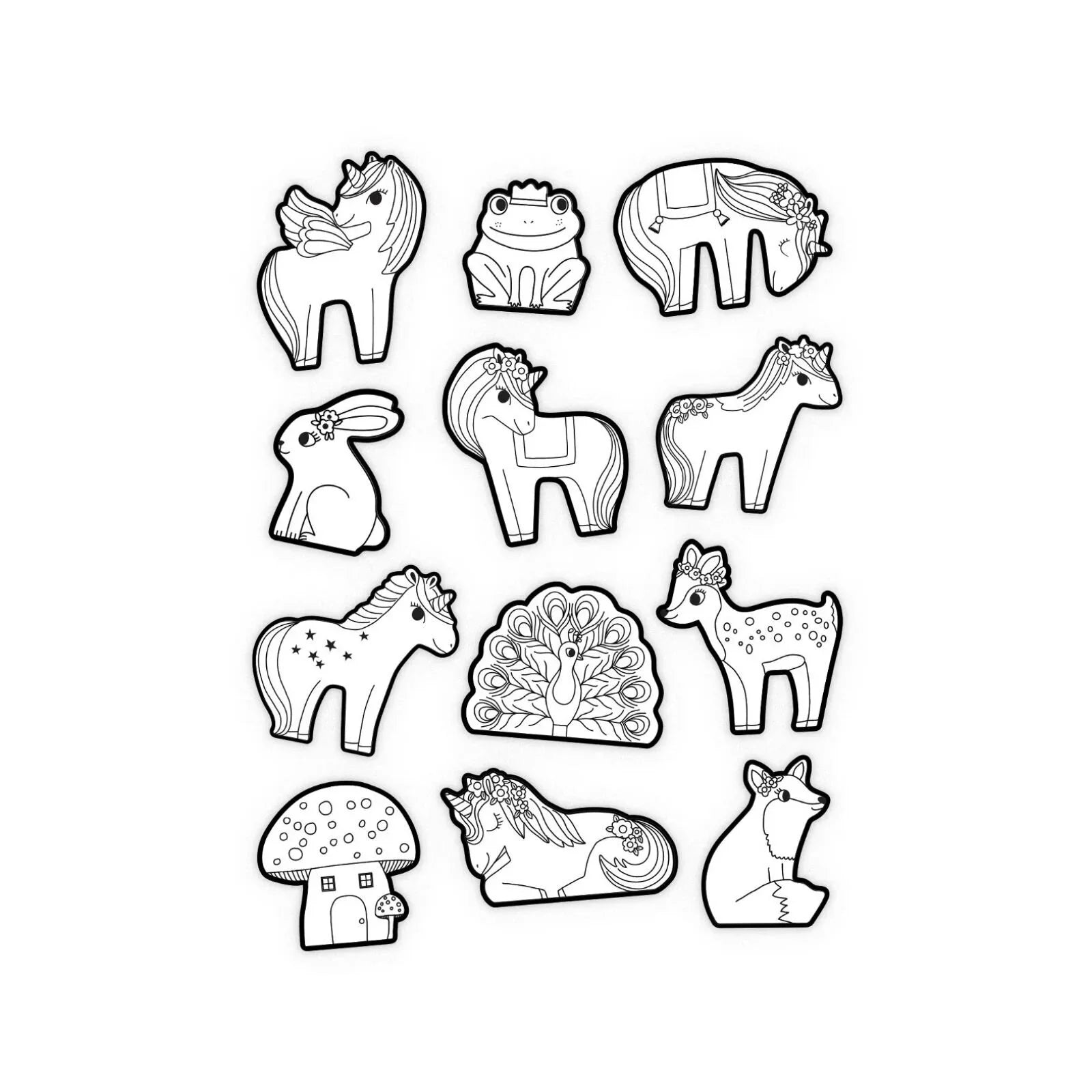 Crocodile Creek Unicorn Colouring Stickers