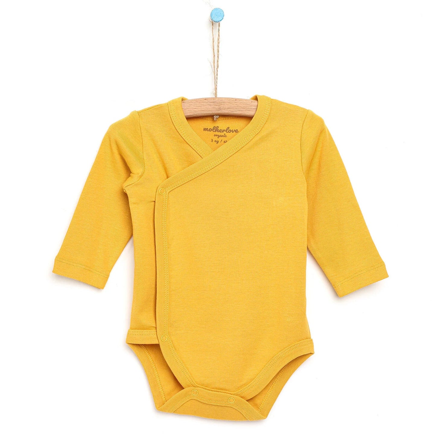 Motherlove Newborn Organic Sleeve Bodysuit - Bronze