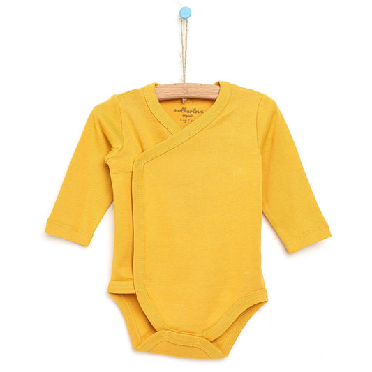 Motherlove Newborn Organic Sleeve Bodysuit - Bronze