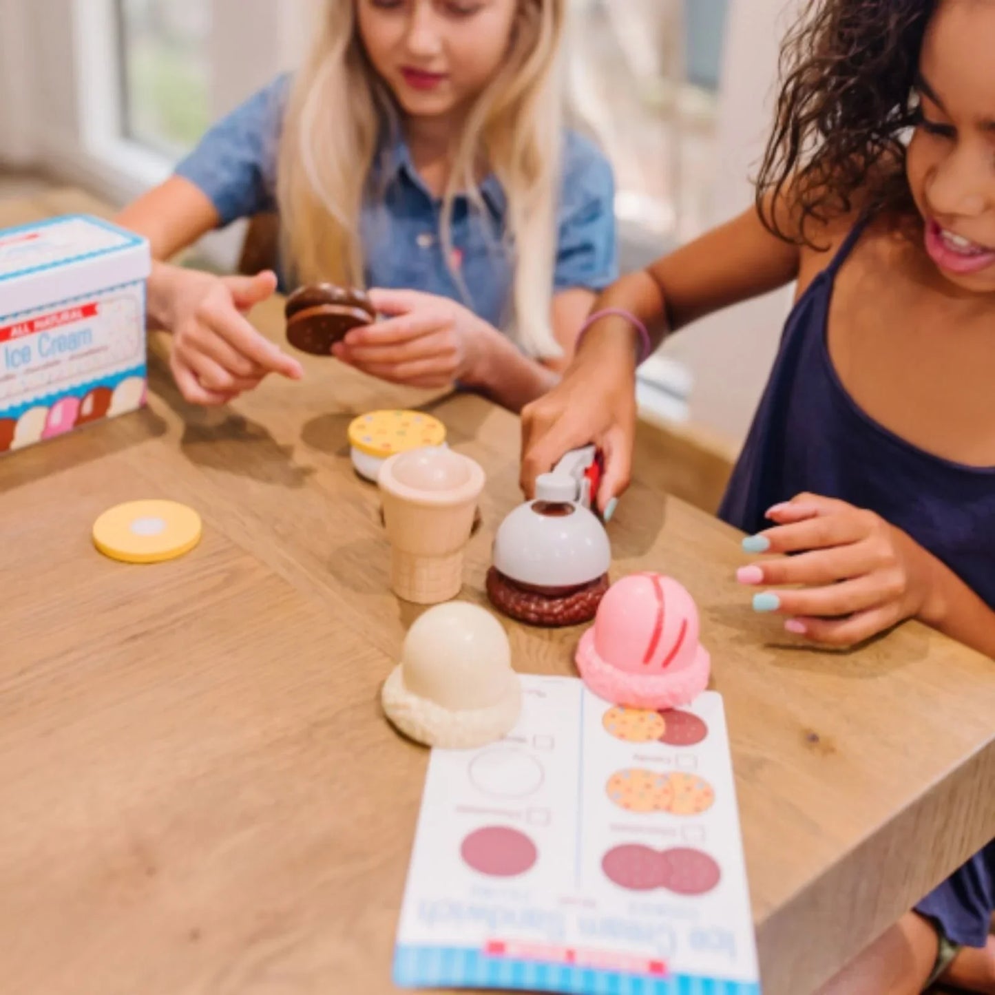 Melissa & Doug Scoop & Sandwiches Ice Cream Playset