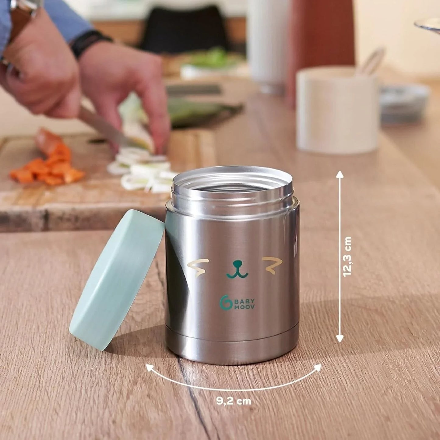 Babymoov Stainless Steel Insulated Food Flask - Fox
