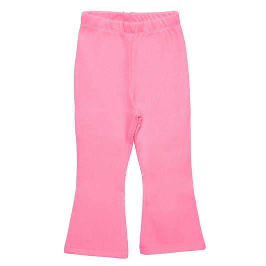 HelloBaby Basic Girl Flare Leggings - Light Pink