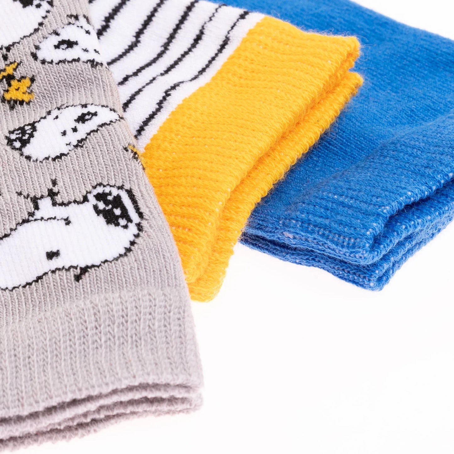 HelloBaby Baby Boy Socks 3 Pcs - Indigo