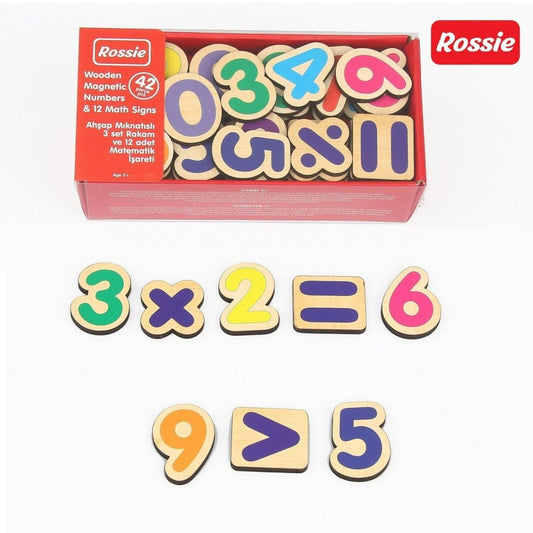 Rossie Magnetic Wooden Numbers